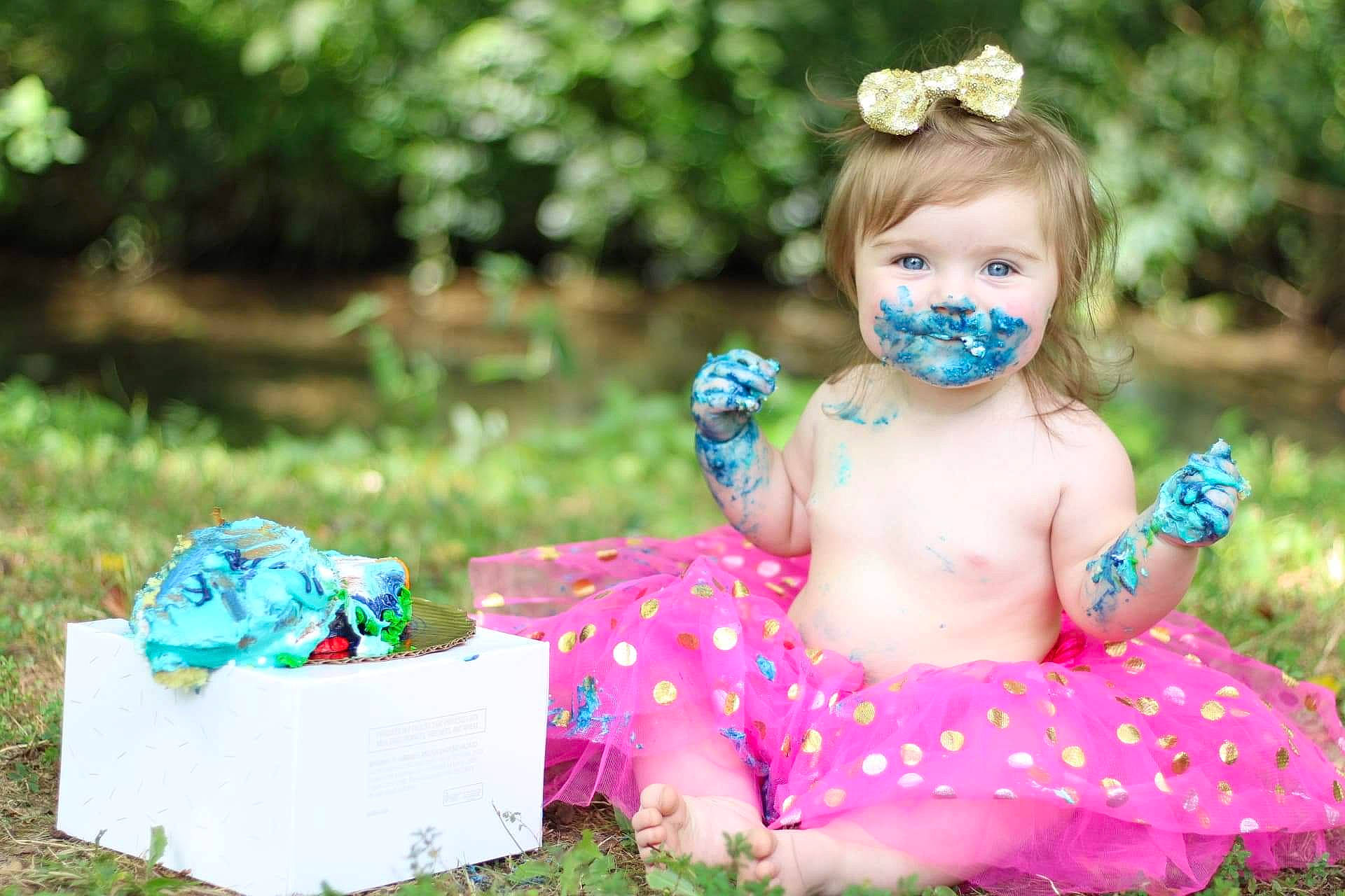 Journie joined the competition — help win amazing prizes! baby, baby_toddler_clothing, birthday, birthday_cake, cake, child, fun, grass, party, person, photograph, photography, pink, play, sitting, summer, toddler