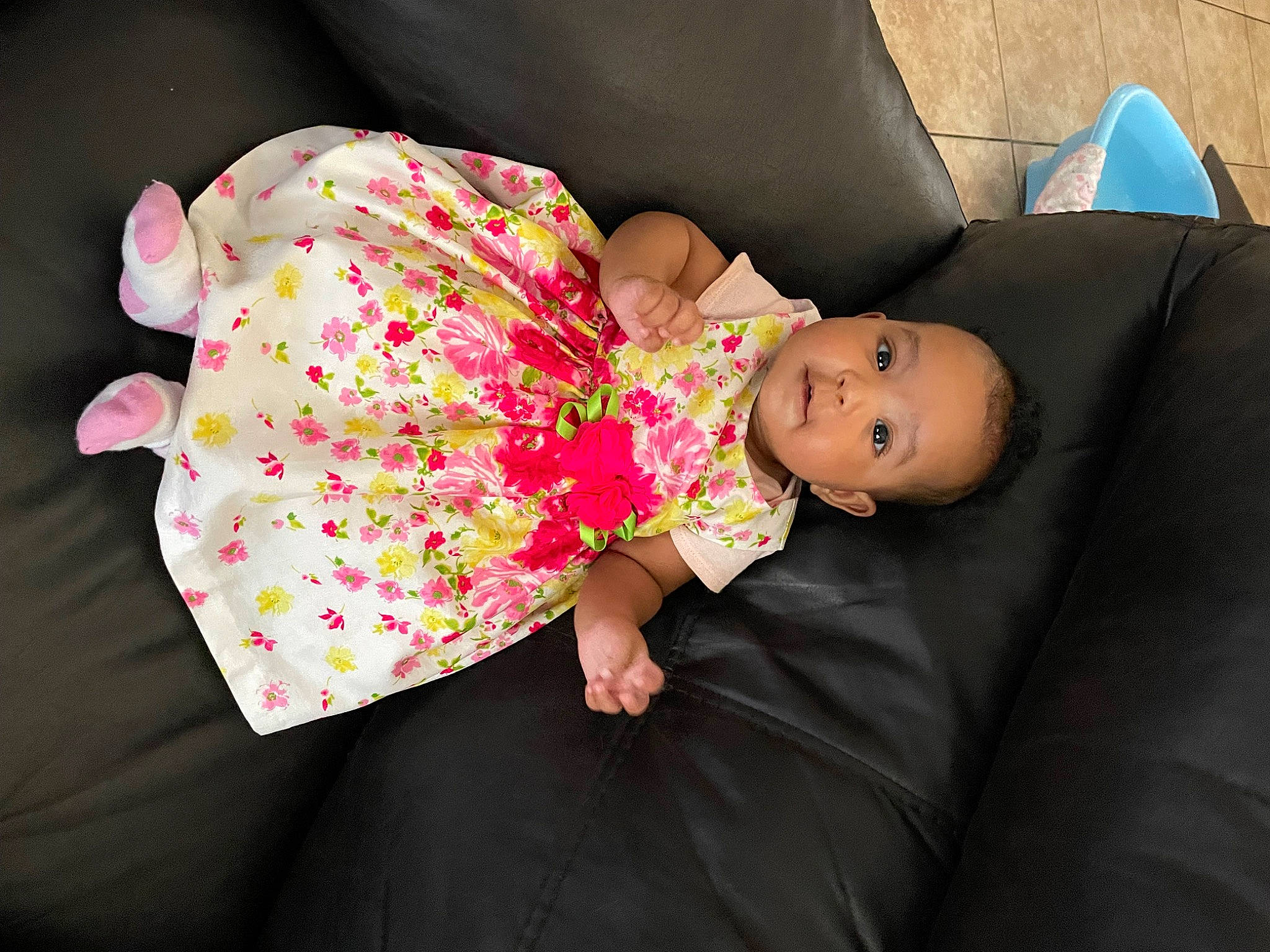 Sevina joined the competition — help win amazing prizes! baby, baby_toddler_clothing, child, comfort, dress, finger, head, human_leg, leg, linens, magenta, pattern, person, petal, pink, product, skin, sleeve, textile, thigh
