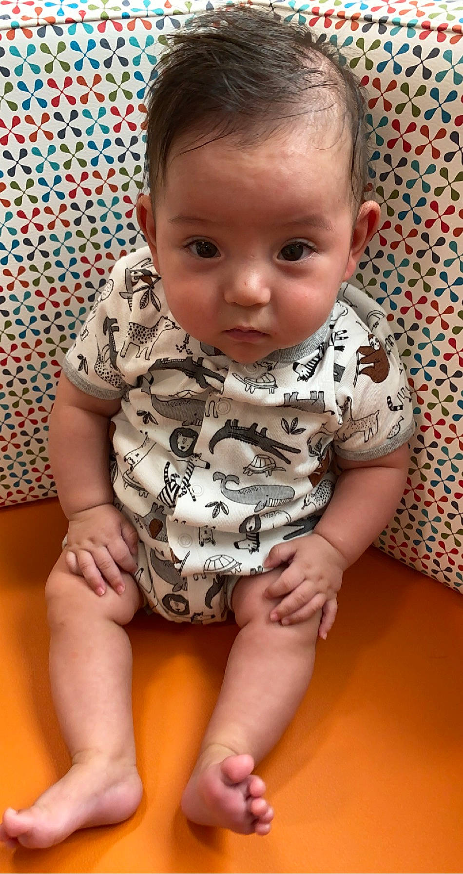 Gael joined the competition — help win amazing prizes! baby, baby_toddler_clothing, cheek, child, person, skin, toddler