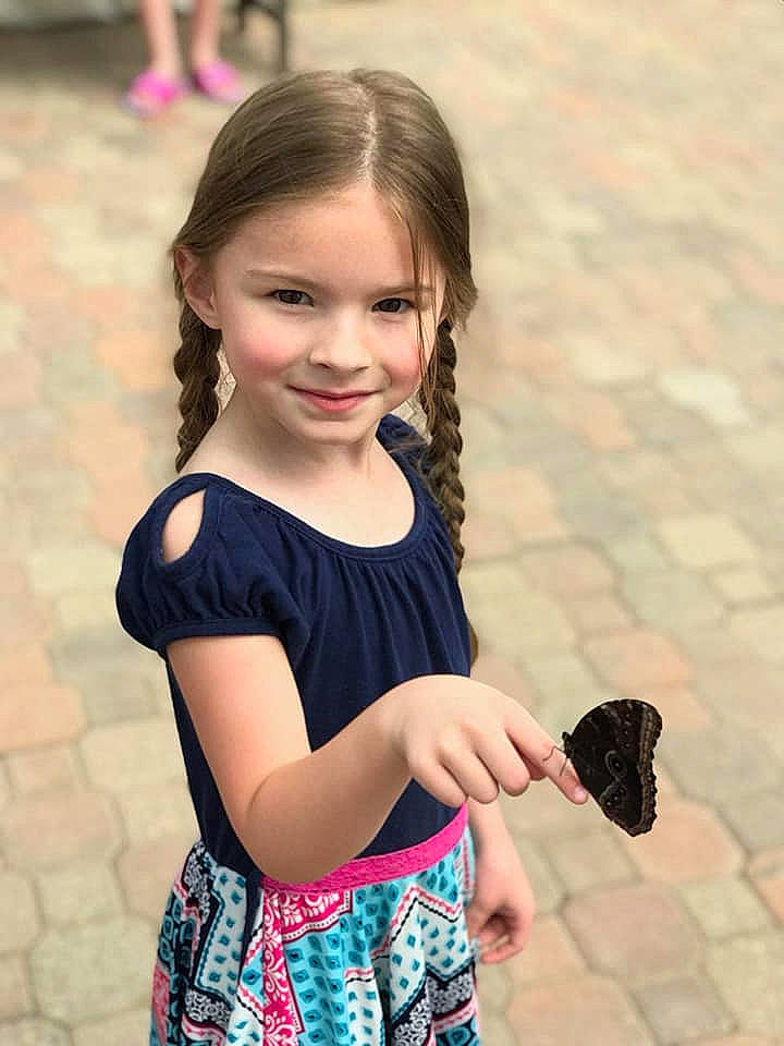 Hali joined the competition — help win amazing prizes! child, child_model, dress, finger, hairstyle, happy, joy, long_hair, pattern, person, photography, play, smile, style, toddler, vacation