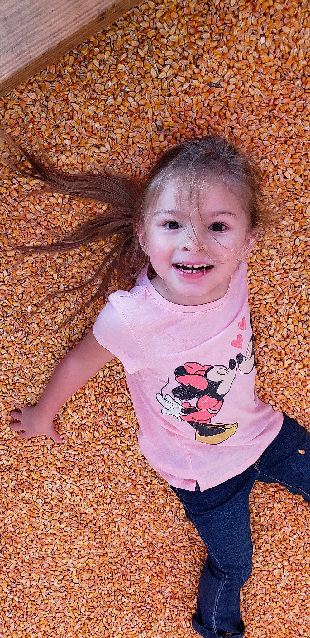 Hali is registered to the contest to win money with this photo: baby, beauty, cheek, child, child_model, face, facial_expression, fawn, fun, happy, head, joy, person, pink, play, skin, smile, t_shirt, toddler