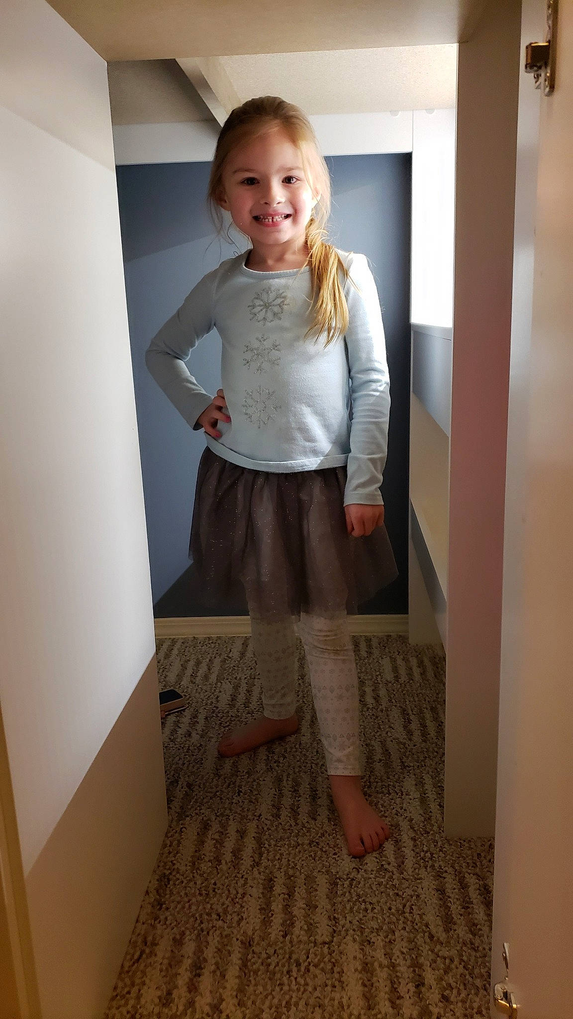 Hali joined the competition — help win amazing prizes! child, clothing, floor, flooring, joy, knee, leg, person, room, standing, toddler