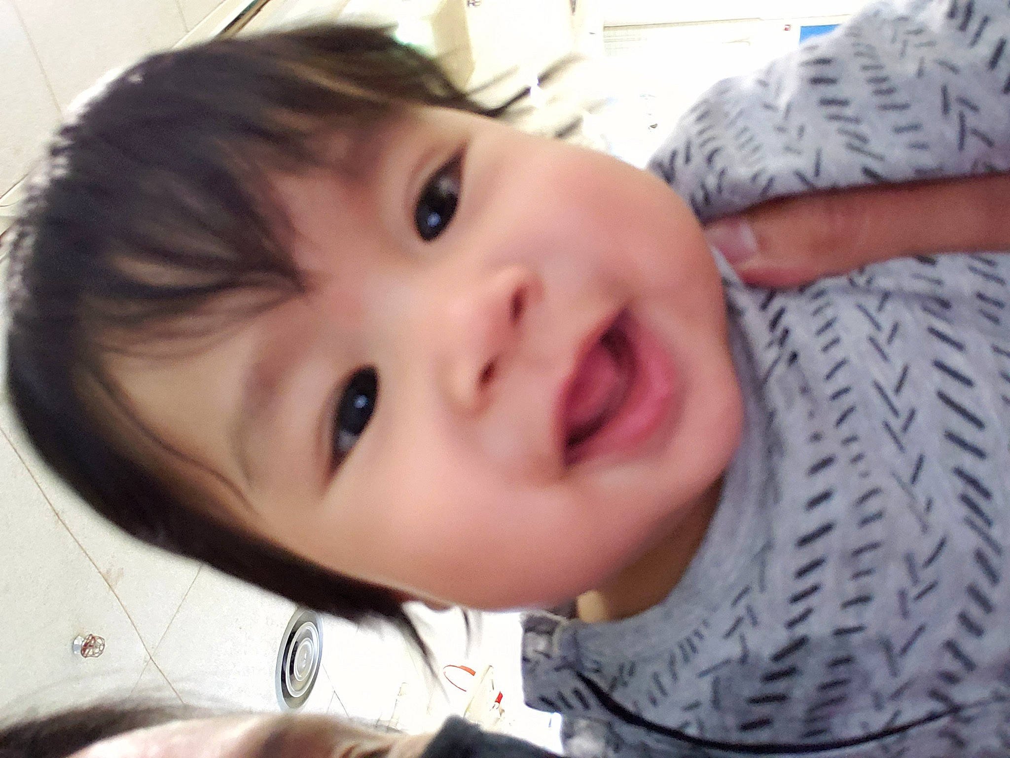 Dexter joined the competition — help win amazing prizes! baby, baby_toddler_clothing, cheek, child, chin, close_up, eyebrow, eyelash, forehead, iris, jaw, lip, person, portrait_photography, skin, toddler, wool