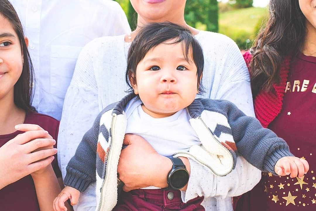 Dexter joined the competition — help win amazing prizes! baby, community, face, family_taking_photos_together, fun, gesture, grass, happy, human, interaction, leisure, mammal, people, people_in_nature, person, product, recreation, red, skin, toddler