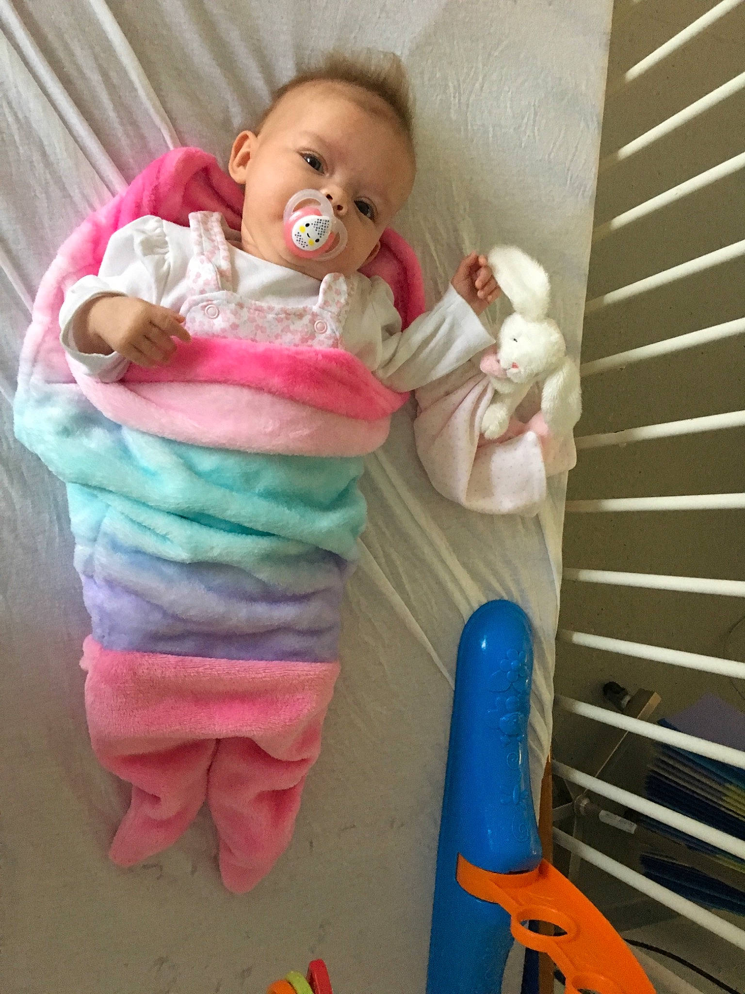 Belle is registered to the contest to win money with this photo: baby, baby_products, child, fun, joy, person, pink, play, product, smile, toddler