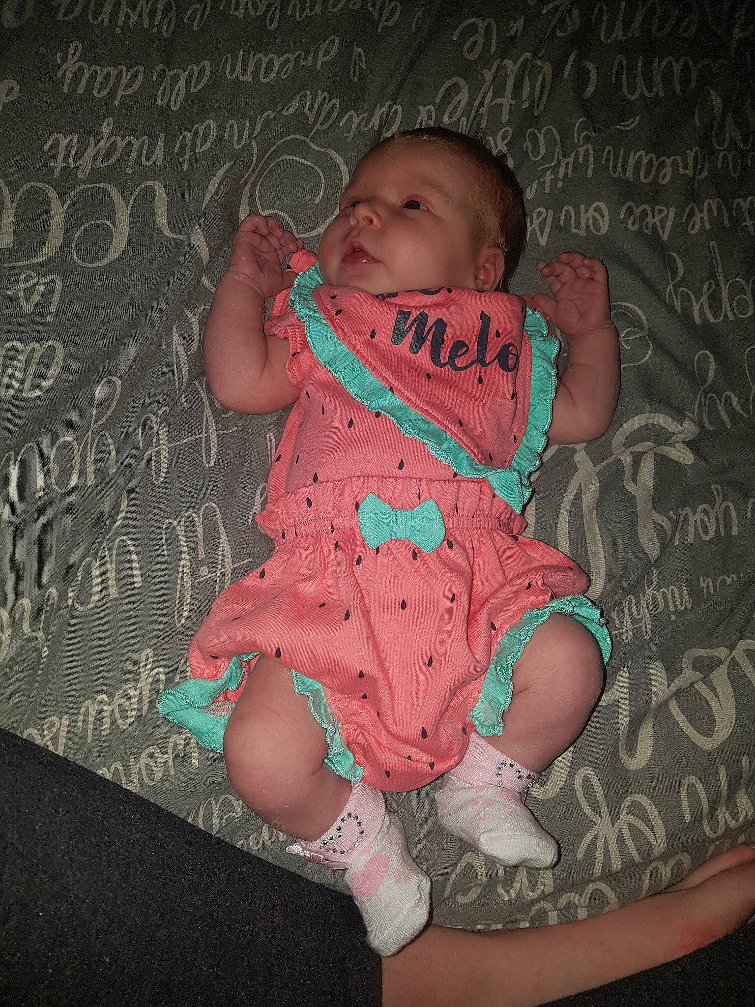 Delilah-rose joined the competition — help win amazing prizes! arm, baby, baby_products, baby_toddler_clothing, cheek, child, finger, fun, person, pink, product, sitting, skin, smile, toddler, trunk