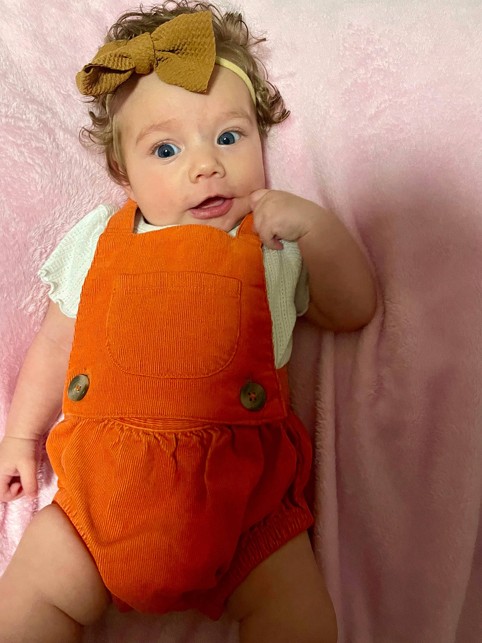 Hazel joined the competition — help win amazing prizes! baby_toddler_clothing, cheek, doll, eye, eyebrow, eyelash, fashion_design, fawn, hand, head, headwear, pattern, peach, person, skin, sleeve, thigh, thumb, toy, waist