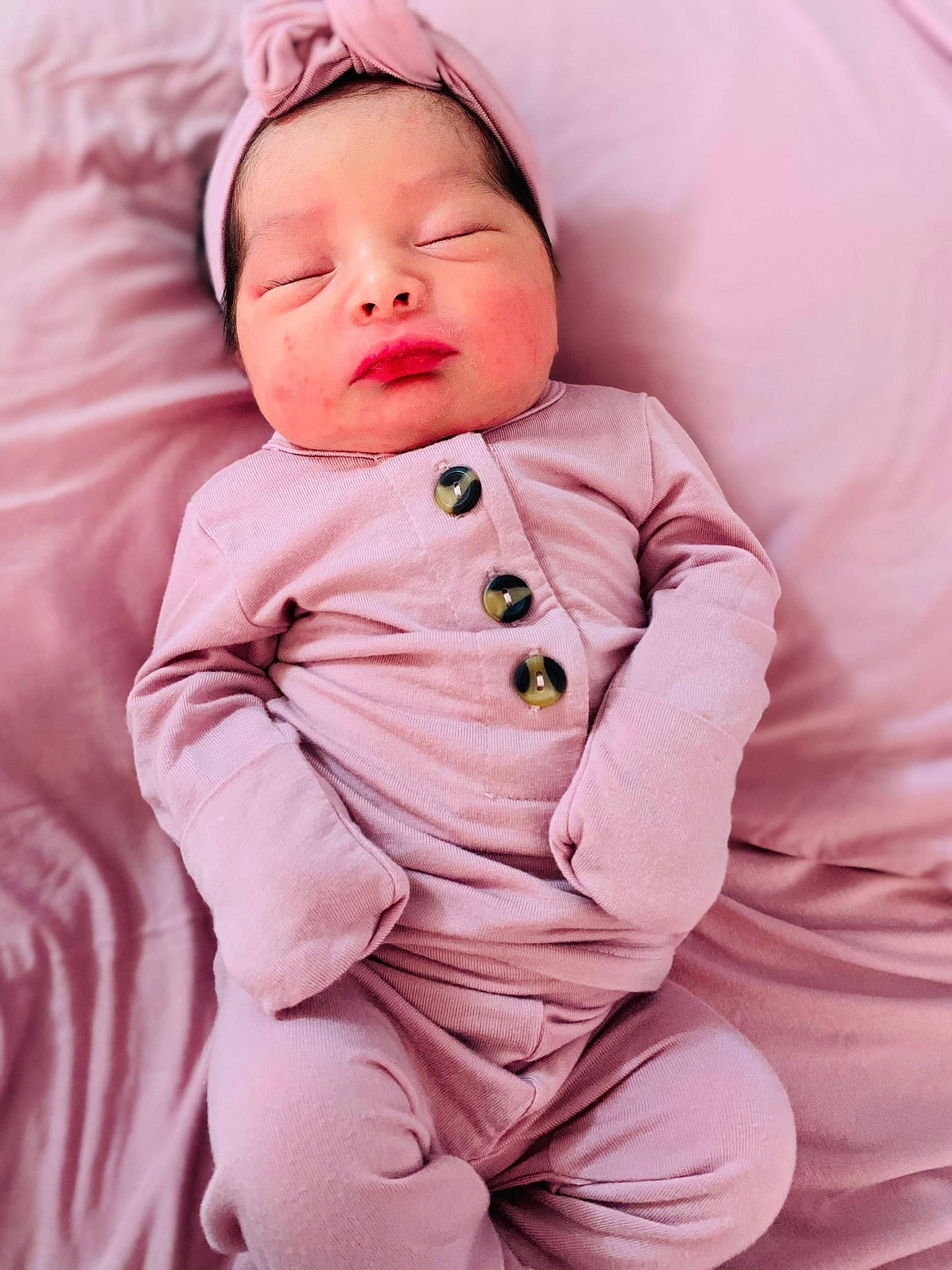 Avaluna joined the competition — help win amazing prizes! baby, baby_products, baby_sleeping, baby_toddler_clothing, cheek, child, collar, comfort, eye, happy, head, linens, lip, magenta, nose, peach, person, pink, skin, sleeve