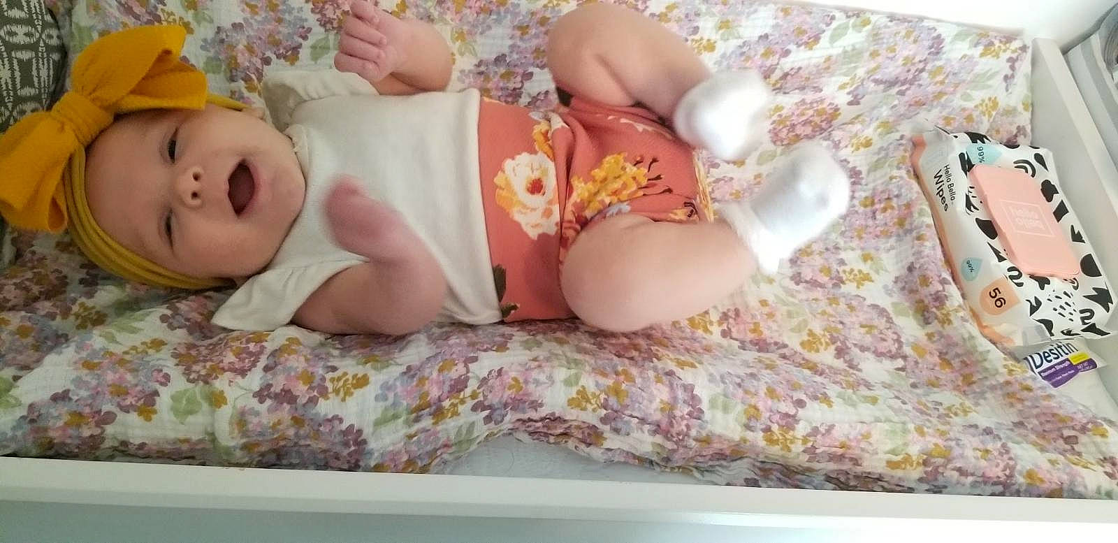 Emberleigh joined the competition — help win amazing prizes! baby, child, nap, person, product, sleep, toddler