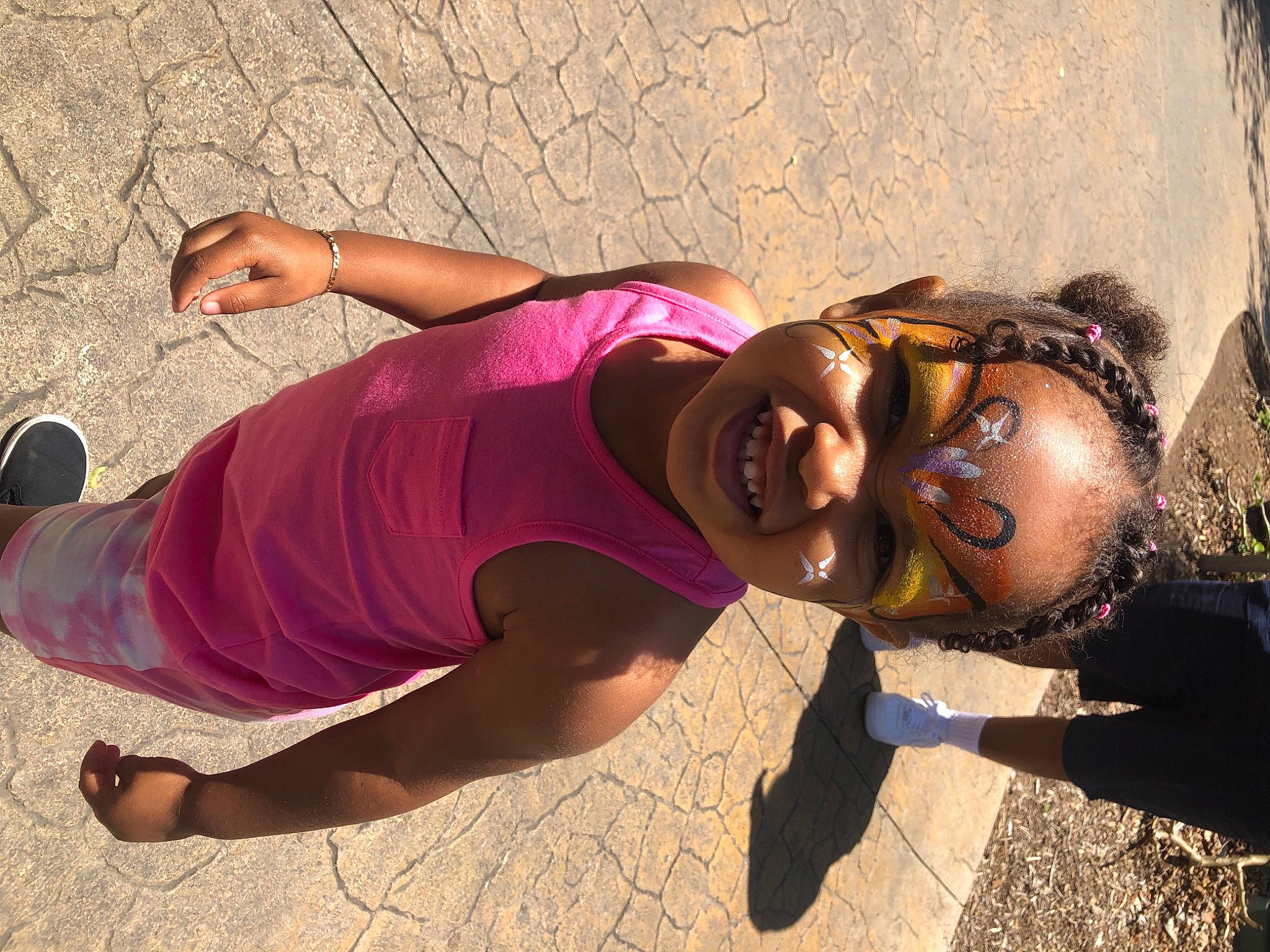 Aniya joined the competition — help win amazing prizes! abdomen, eyewear, flash_photography, fun, glasses, grass, happy, hat, joint, joy, leg, leisure, magenta, neck, people_in_nature, person, pink, smile, sunglasses, thigh