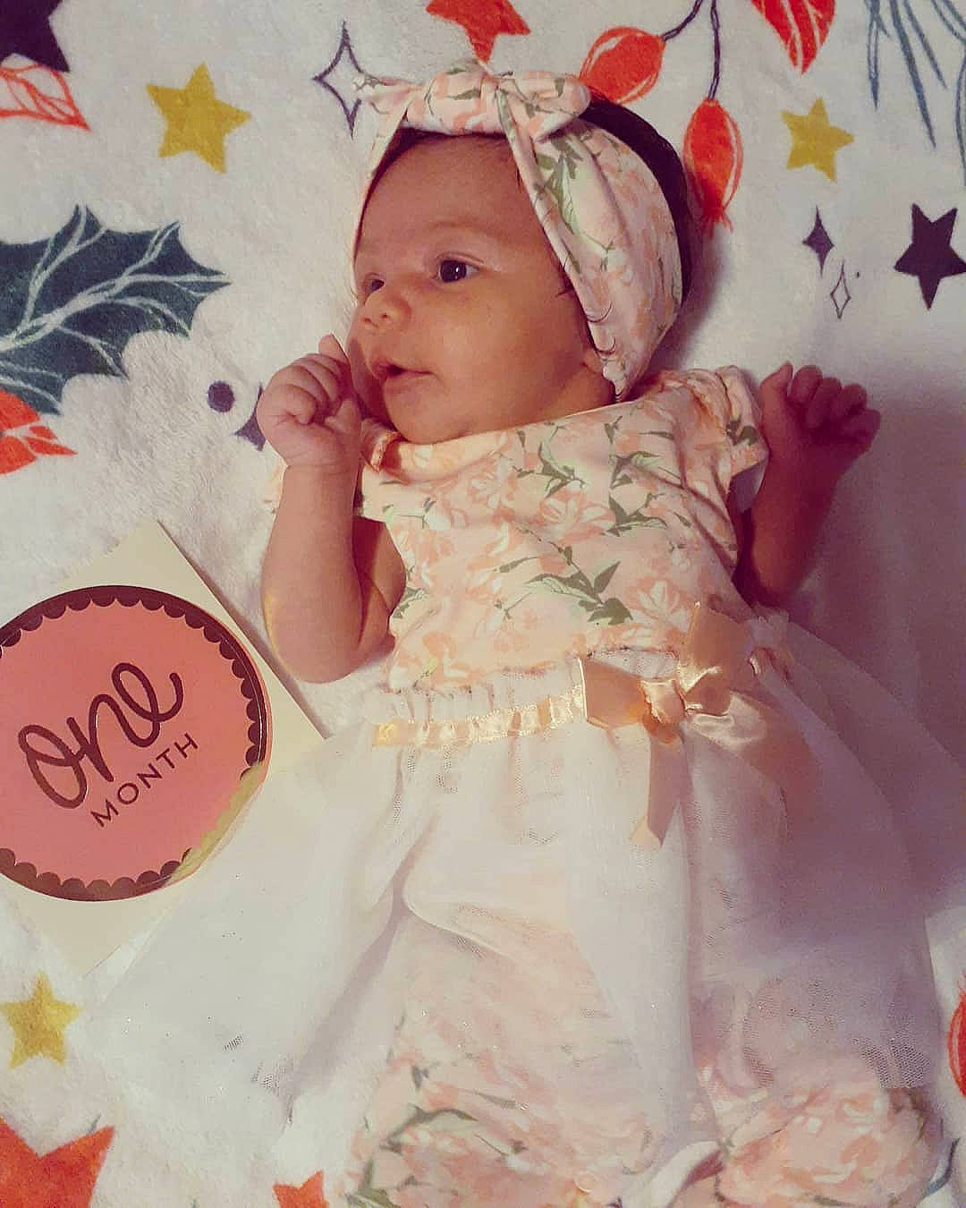 Bryleigh joined the competition — help win amazing prizes! baby, cheek, child, headwear, pattern, peach, person, pink, textile, toddler