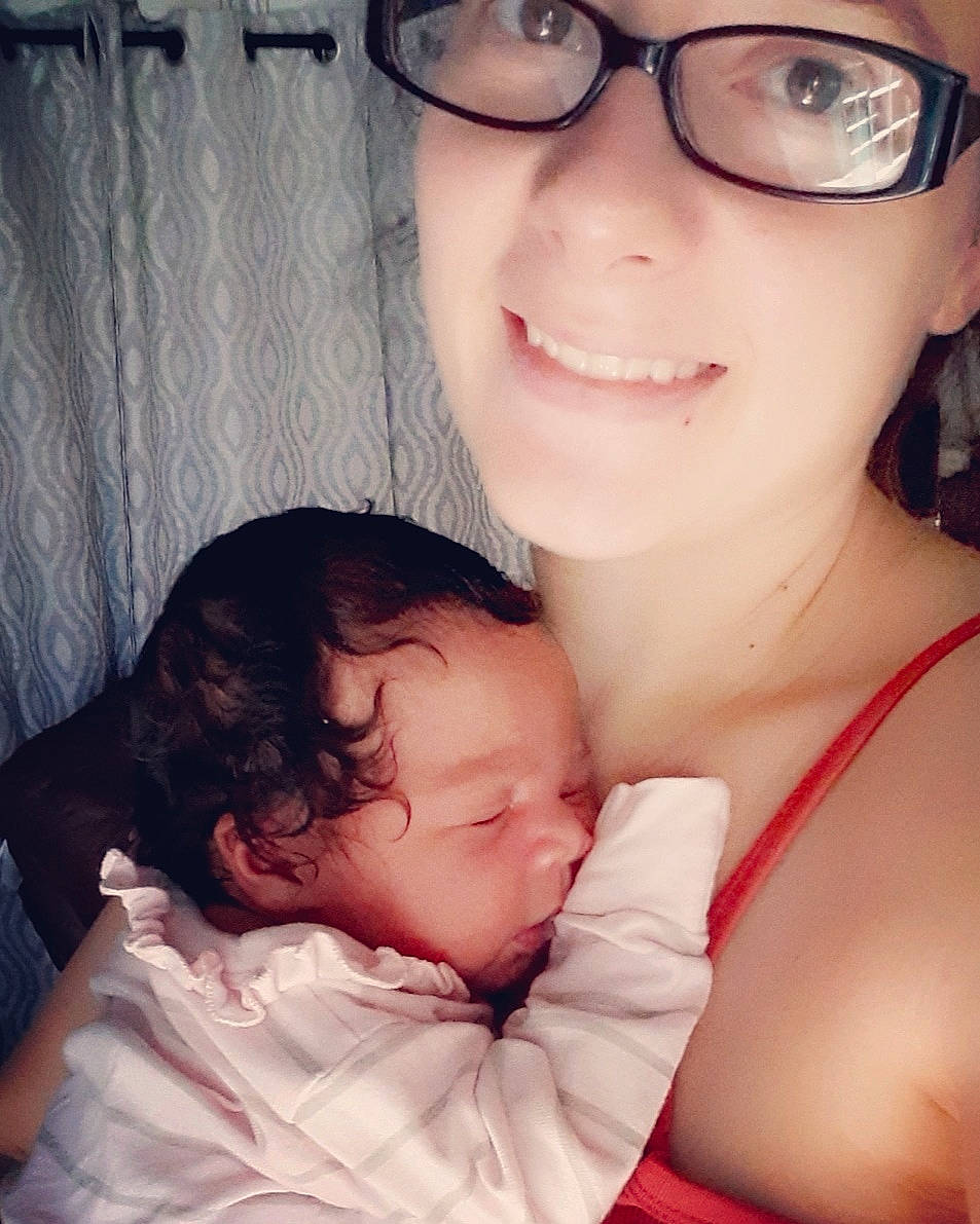 Bryleigh is registered to the contest to win money with this photo: baby, beauty, birth, black_hair, cheek, child, eyewear, gesture, glasses, happy, love, nose, person, photography, selfie, smile, toddler, vision_care