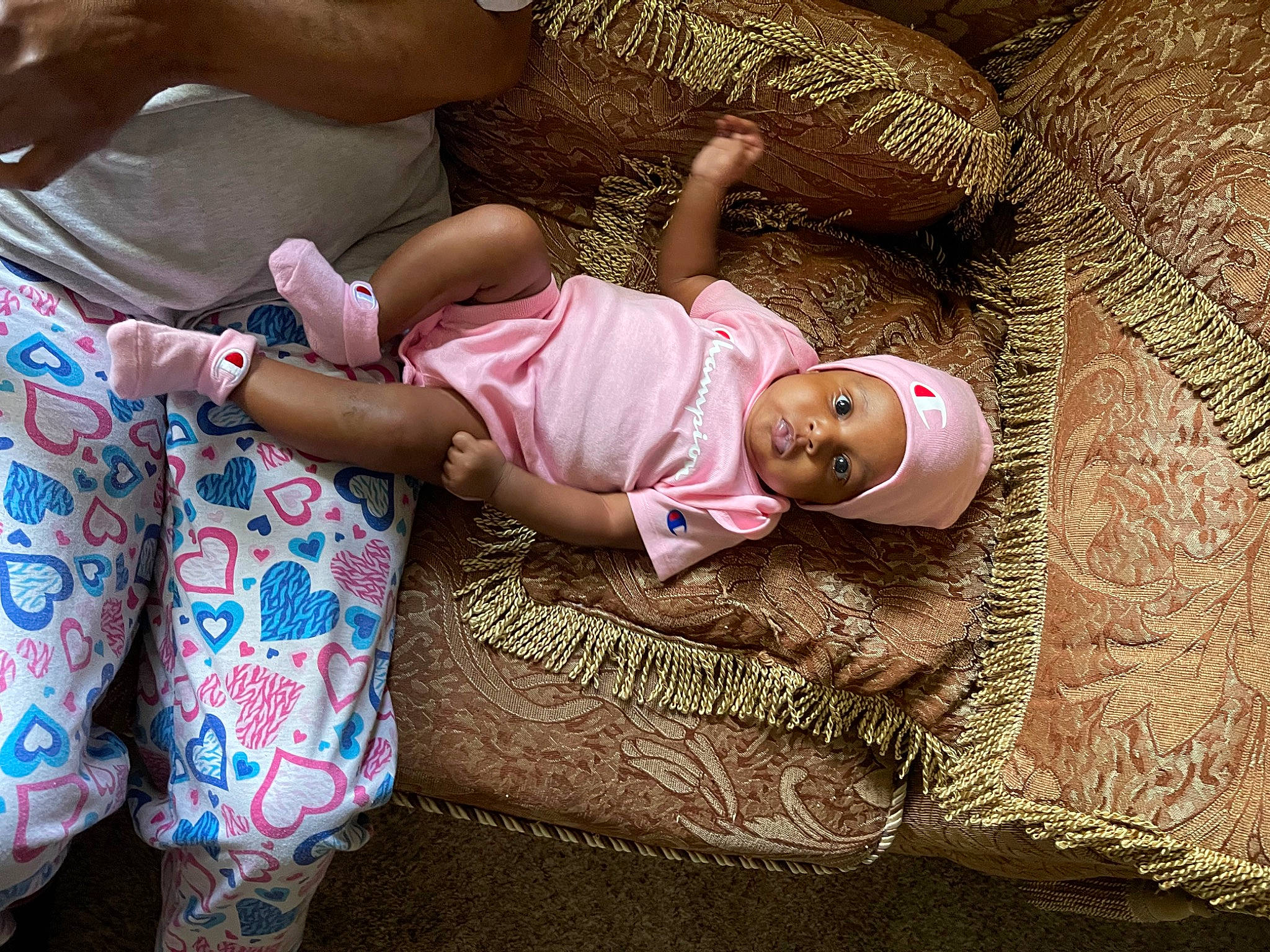 Eternity joined the competition — help win amazing prizes! baby, baby_products, baby_toddler_clothing, bedtime, child, comfort, eye, grass, hand, happy, head, headwear, human_body, linens, magenta, pattern, person, skin, sleeve, textile