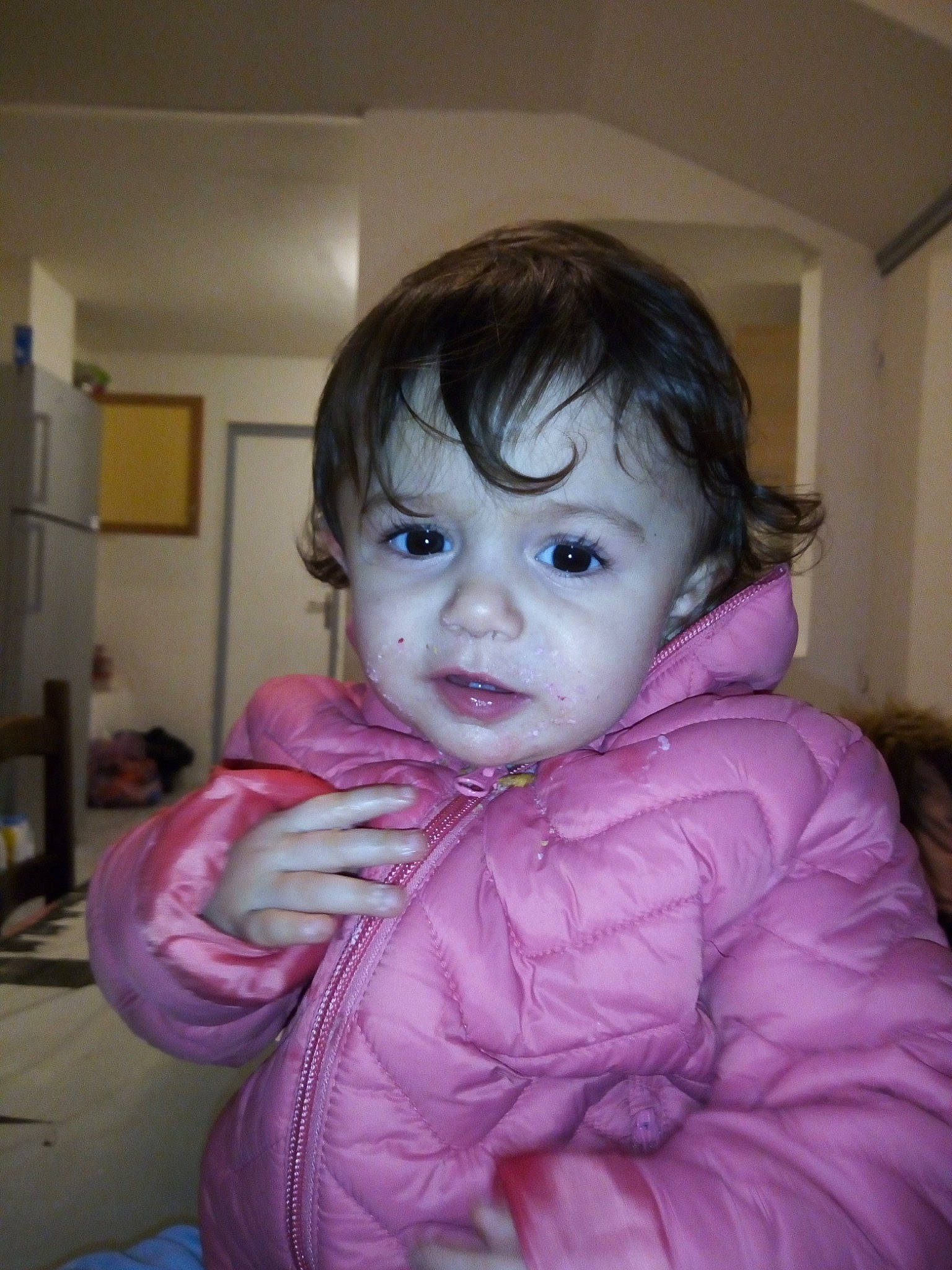 Eila-kaylla participe au concours pour gagner de l'argent avec cette photo : baby, cheek, child, eye, face, iris, lip, mouth, nose, person, pink, skin, smile, toddler