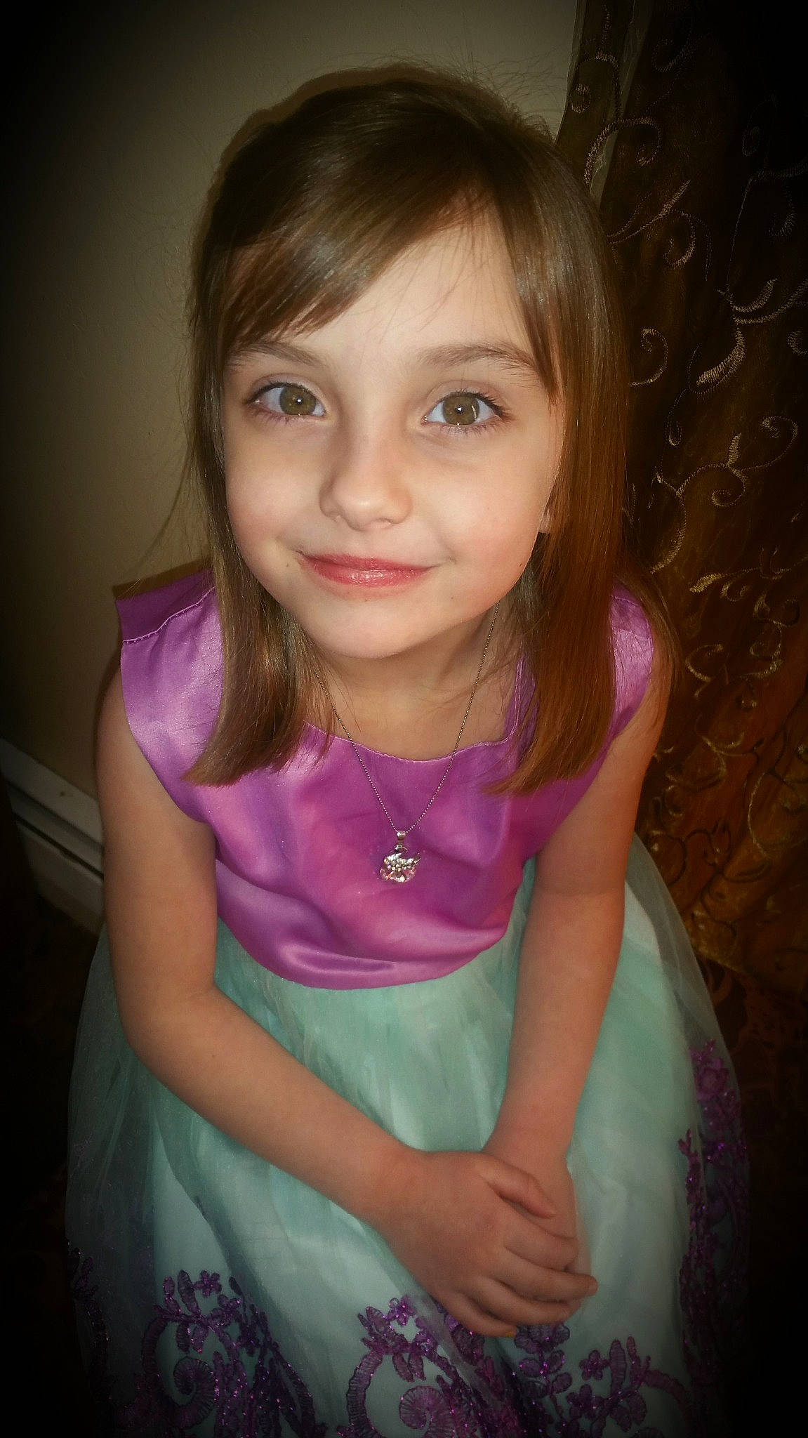 Gracelyn joined the competition — help win amazing prizes! blond, brown_hair, cheek, child, child_model, chin, eye, face, hair, hairstyle, iris, long_hair, person, pink, portrait, skin, smile, toddler