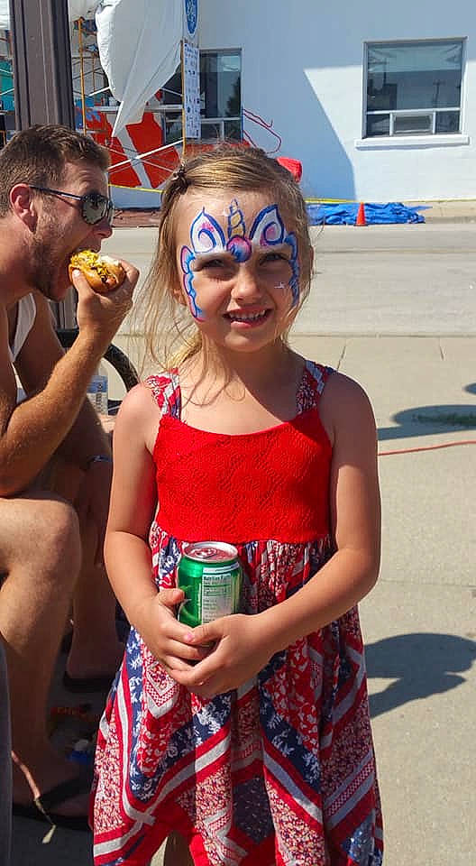 Gracelyn joined the competition — help win amazing prizes! child, costume, drink, event, eyewear, fun, glasses, joy, person, summer, sunglasses, vacation