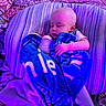 Nolan joined the competition — help win amazing prizes! baby, sleeping, blanket, bottle, cushion, quilt, striped, purple_light, infant, peaceful, bedroom, soft, comfort, child, portrait, cozy, wrapped, resting, indoor, cute