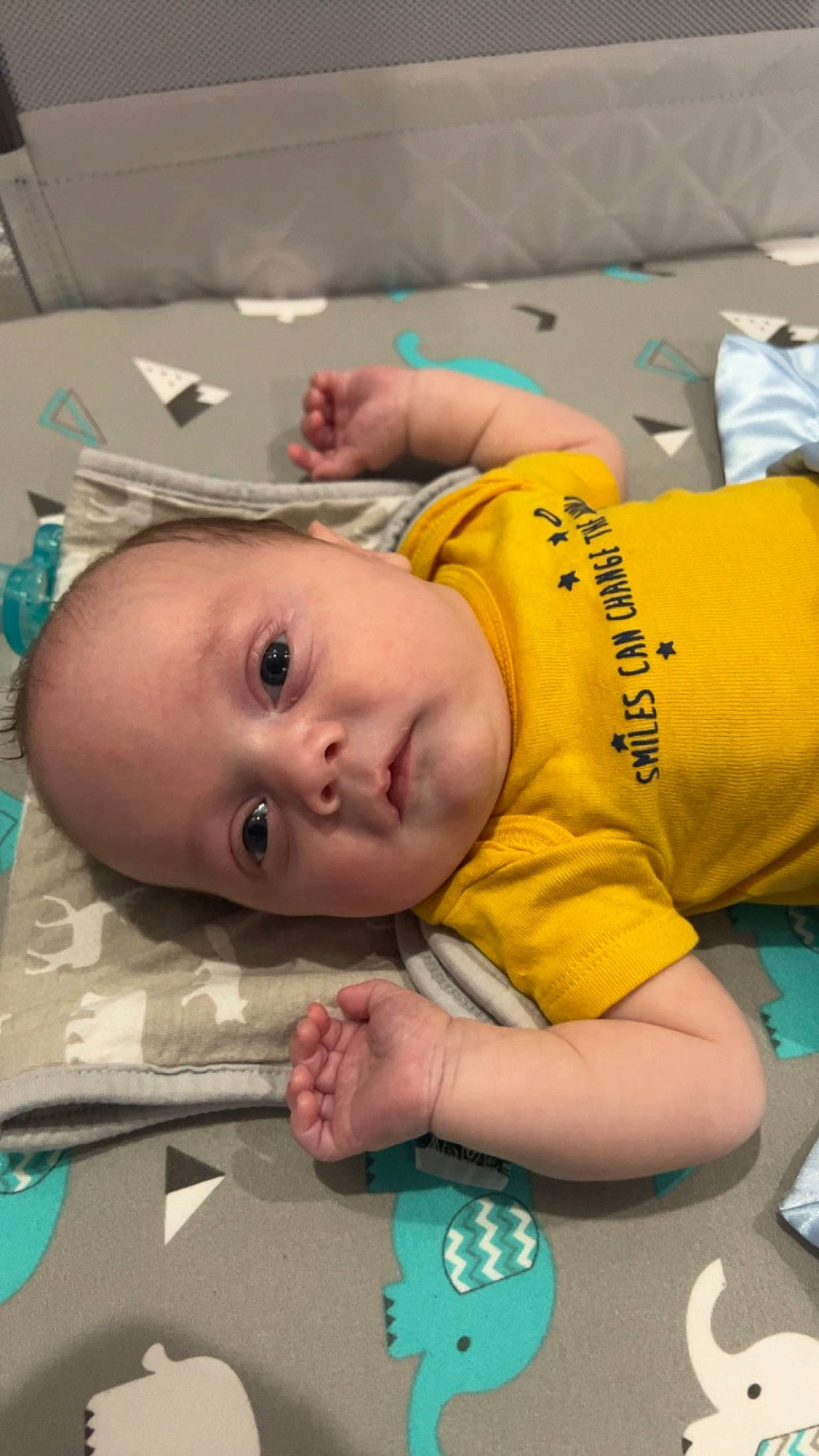 Kaison is registered to the contest to win money with this photo: baby, baby_products, baby_safety, baby_toddler_clothing, cheek, child, chin, comfort, eye, eyebrow, facial_expression, finger, flooring, fun, mouth, nose, person, room, skin, toddler