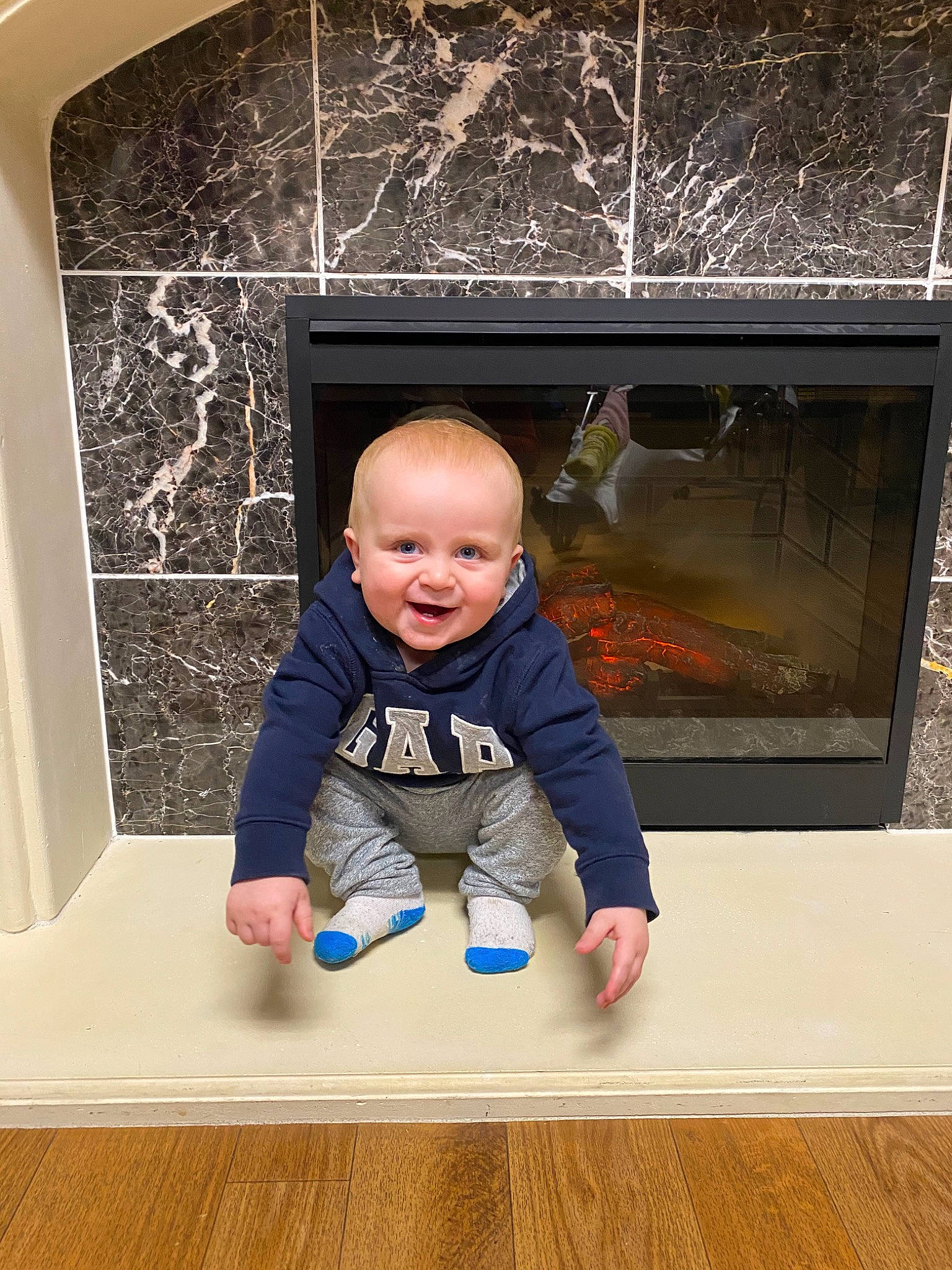 Jaxsyn joined the competition — help win amazing prizes! child, floor, flooring, joy, person, play, room, toddler, wood