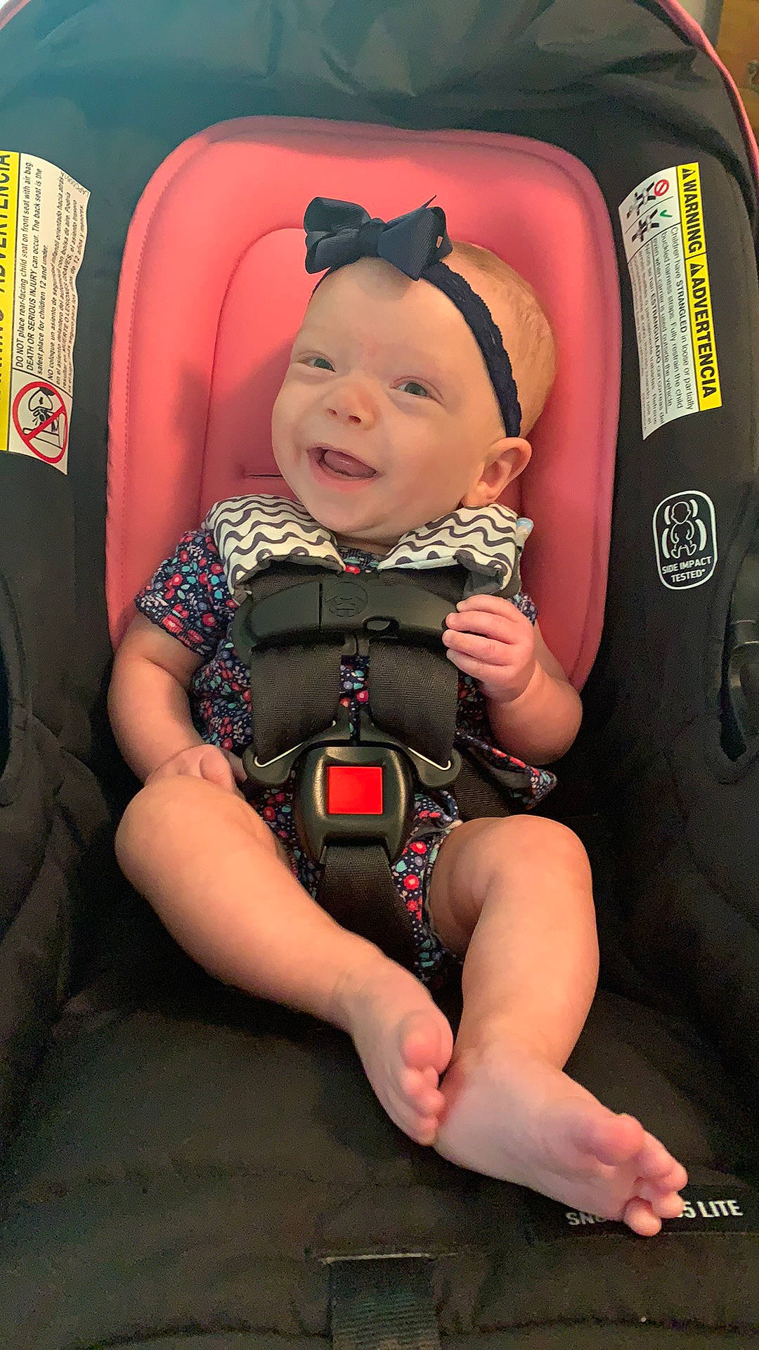 Charity joined the competition — help win amazing prizes! baby, baby_in_car_seat, baby_products, car_seat, car_seat_cover, child, comfort, headwear, person, product, toddler