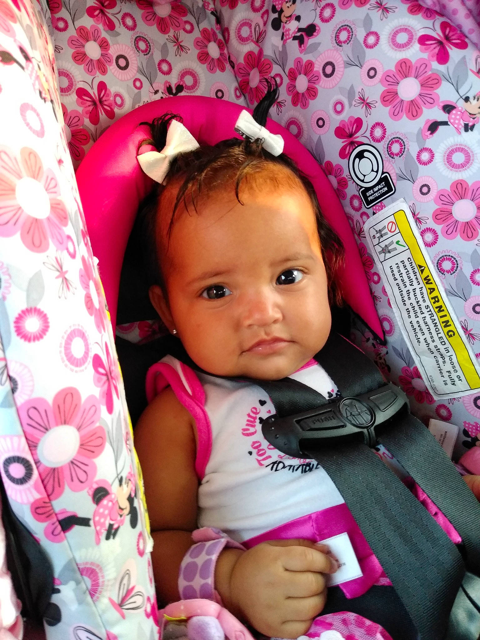 Yuliana joined the competition — help win amazing prizes! baby, baby_carriage, baby_products, cheek, child, eye, lip, person, pink, product, skin, smile, toddler