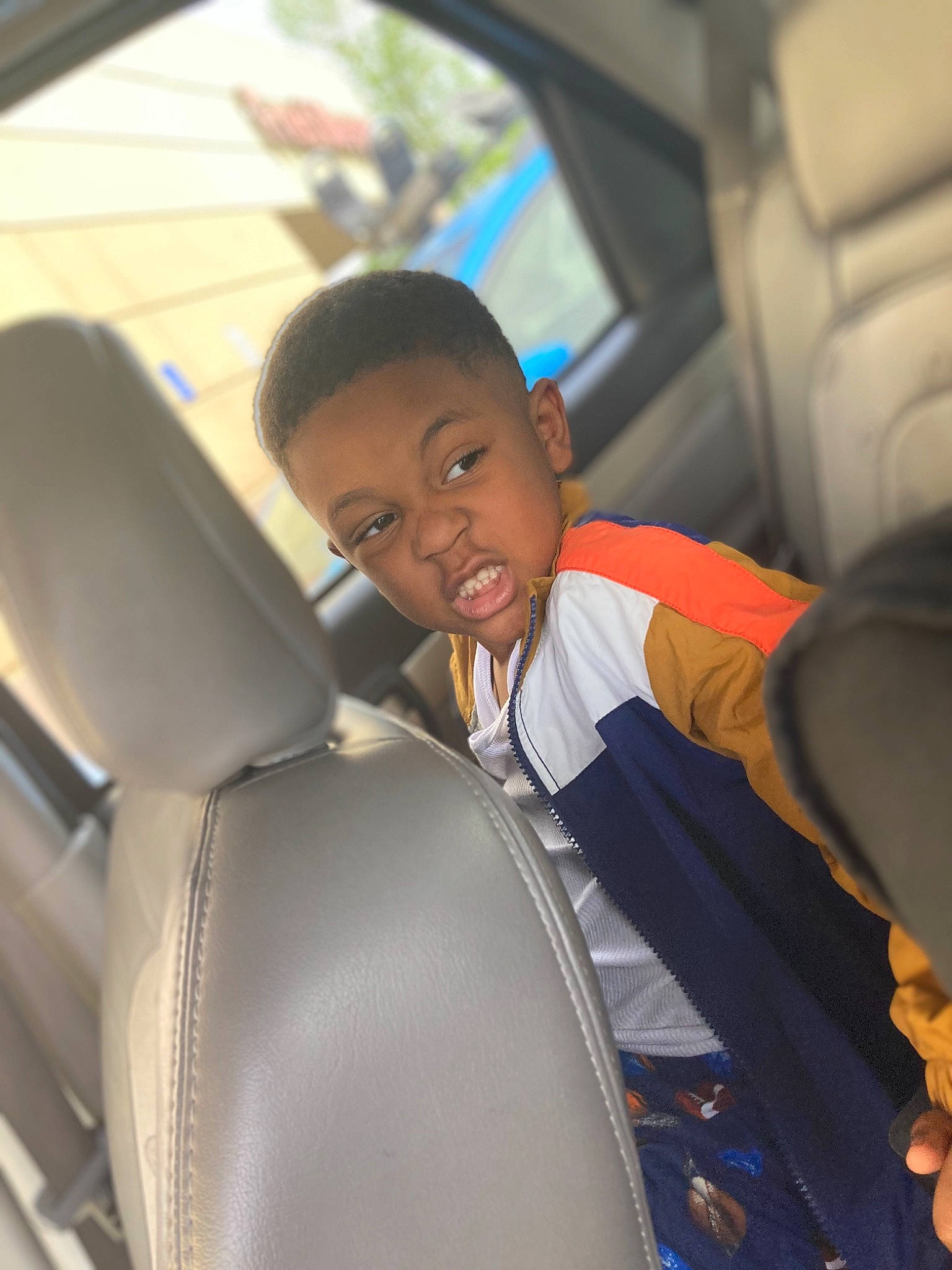 Carlito joined the competition — help win amazing prizes! air_travel, anger, auto_part, automotive_design, automotive_exterior, car, car_seat, car_seat_cover, comfort, family_car, head_restraint, mode_of_transport, motor_vehicle, person, personal_luxury_car, seat_belt, steering_part, steering_wheel, toddler, vehicle