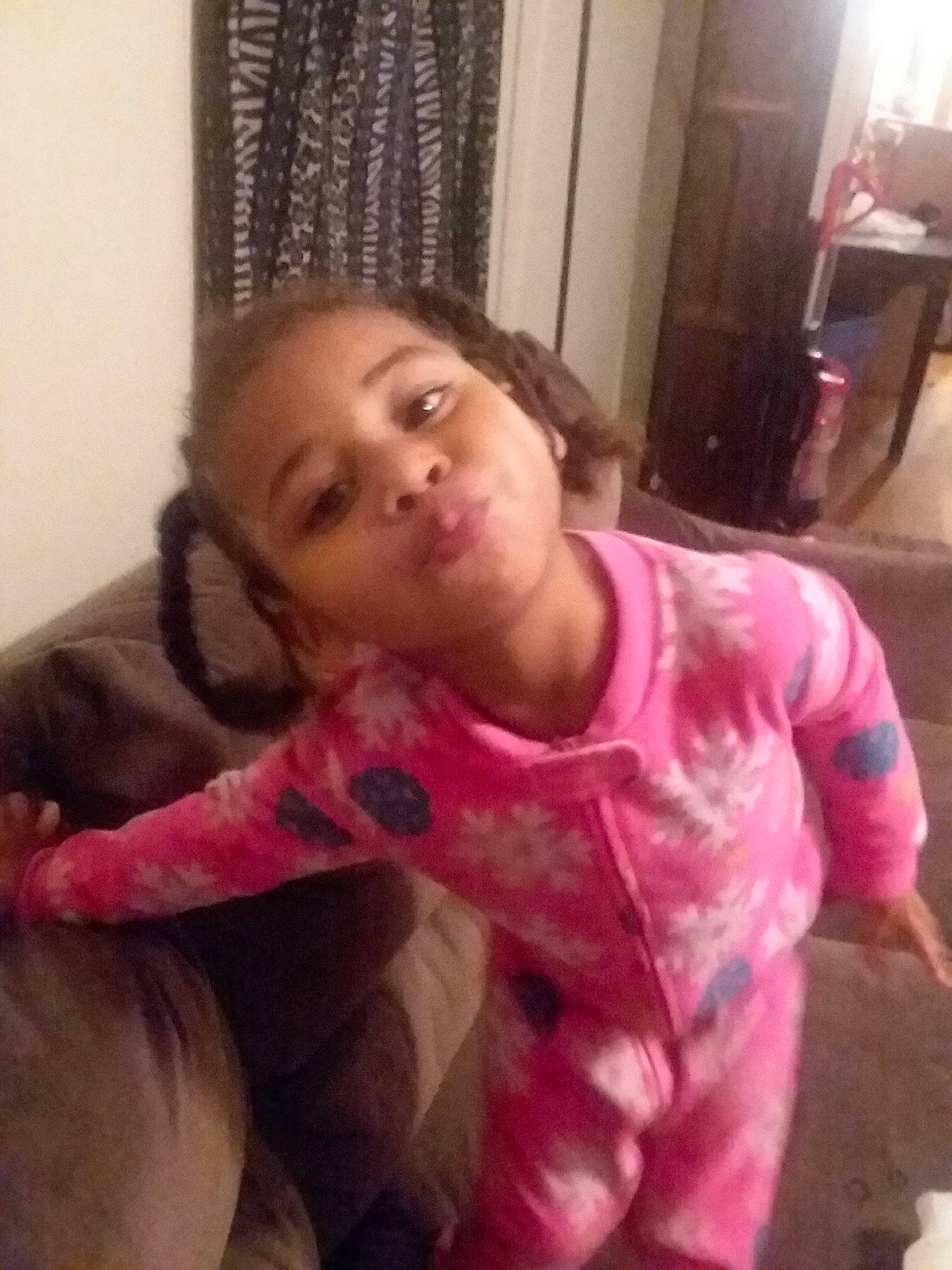 Serenity joined the competition — help win amazing prizes! baby, cheek, child, lip, long_hair, mouth, neck, nose, person, pink, skin, smile, toddler