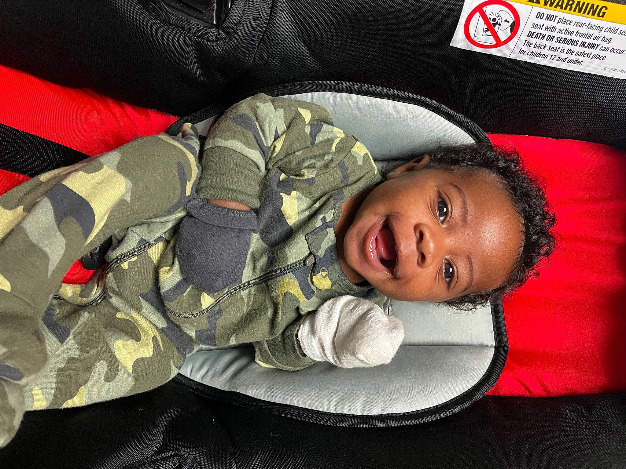 Benny joined the competition — help win amazing prizes! arm, baby, baby_carriage, baby_products, baby_toddler_clothing, car_seat, carmine, child, comfort, eye, facial_expression, happy, head, human_body, linens, person, sleeve, smile, textile, toddler