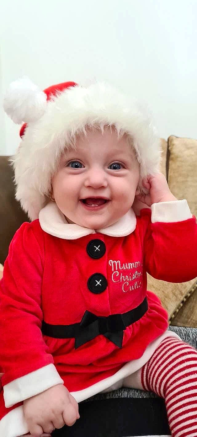 Beatrice joined the competition — help win amazing prizes! baby, baby_toddler_clothing, cheek, child, costume_hat, event, eye, fictional_character, fur, happy, hat, head, headwear, joy, lip, outerwear, person, pink, product, skin