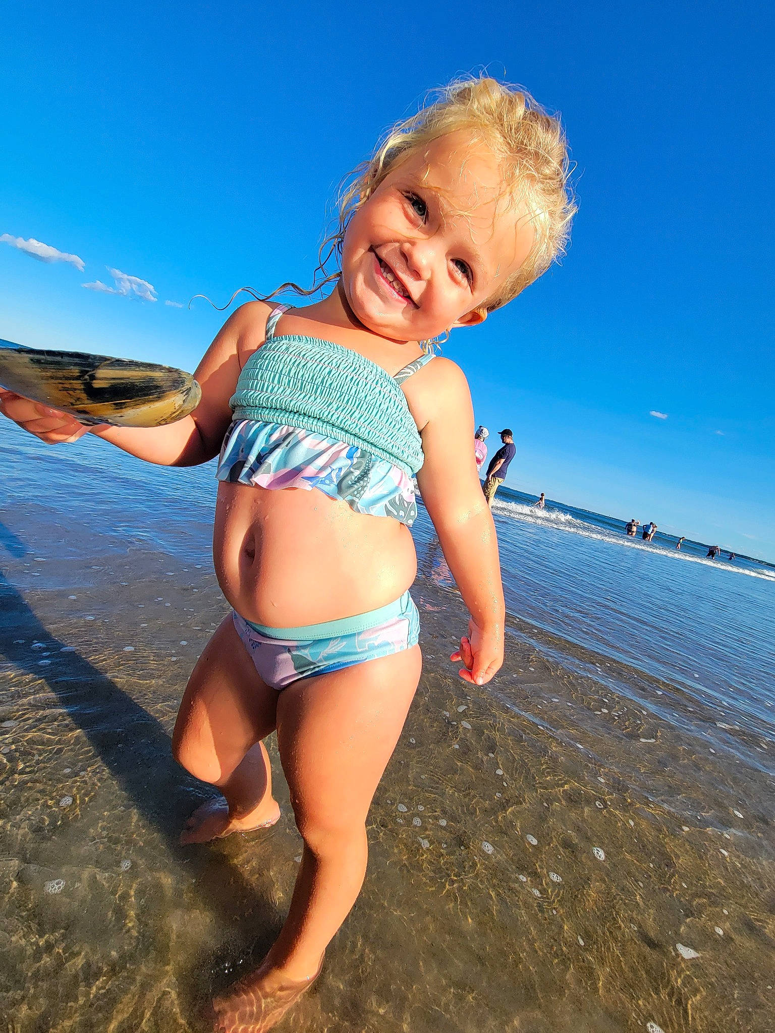 Cirenetie joined the competition — help win amazing prizes! arm, beach, brassiere, electric_blue, fun, happy, joy, leg, leisure, people_in_nature, people_on_beach, person, sky, smile, swimsuit_bottom, swimsuit_top, swimwear, thigh, toddler, undergarment