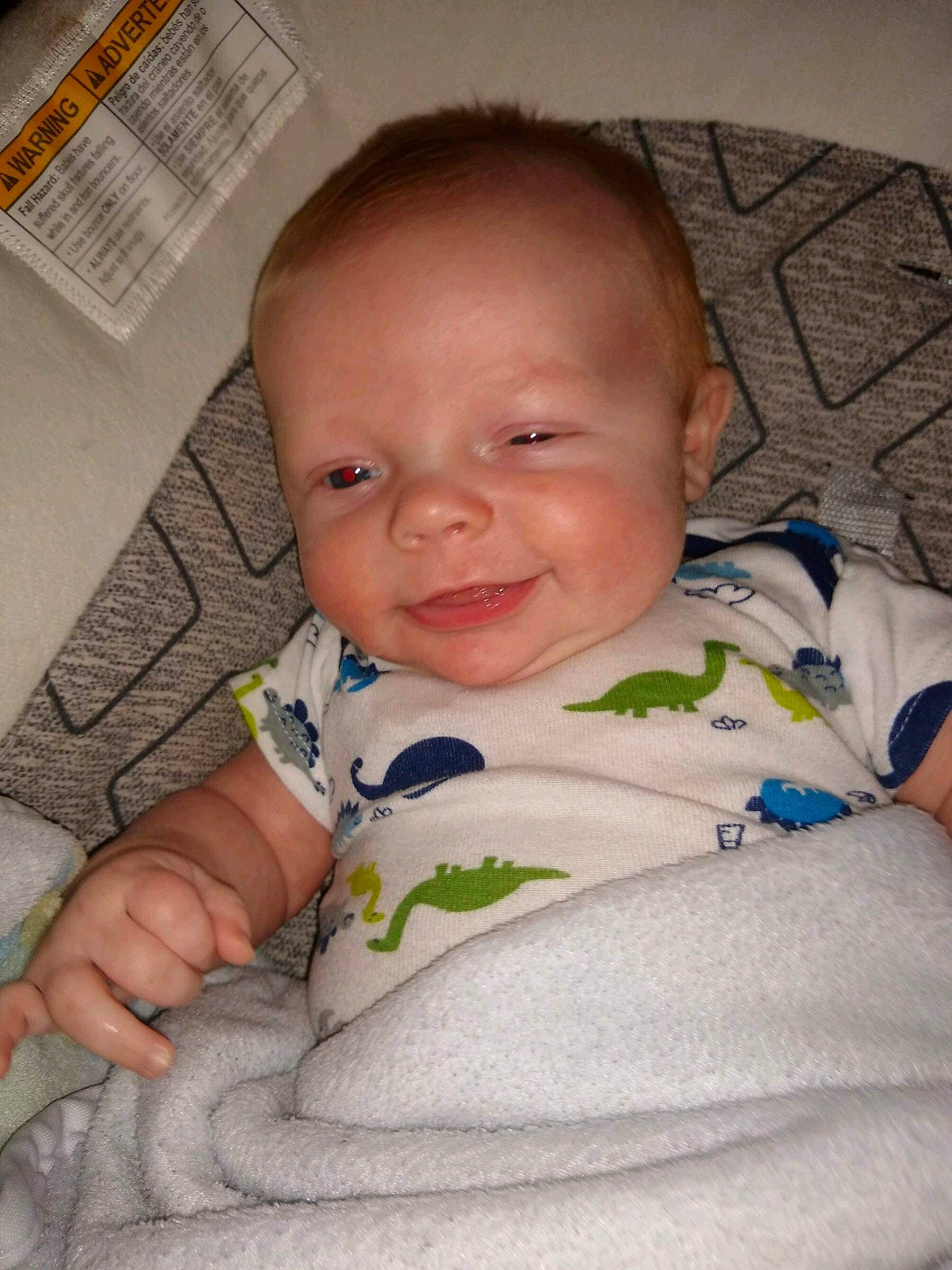 Nathan Kenneth Taff is registered to the contest to win money with this photo: baby, cheek, child, chin, eye, face, facial_expression, head, iris, lip, mouth, nose, person, skin, smile, toddler