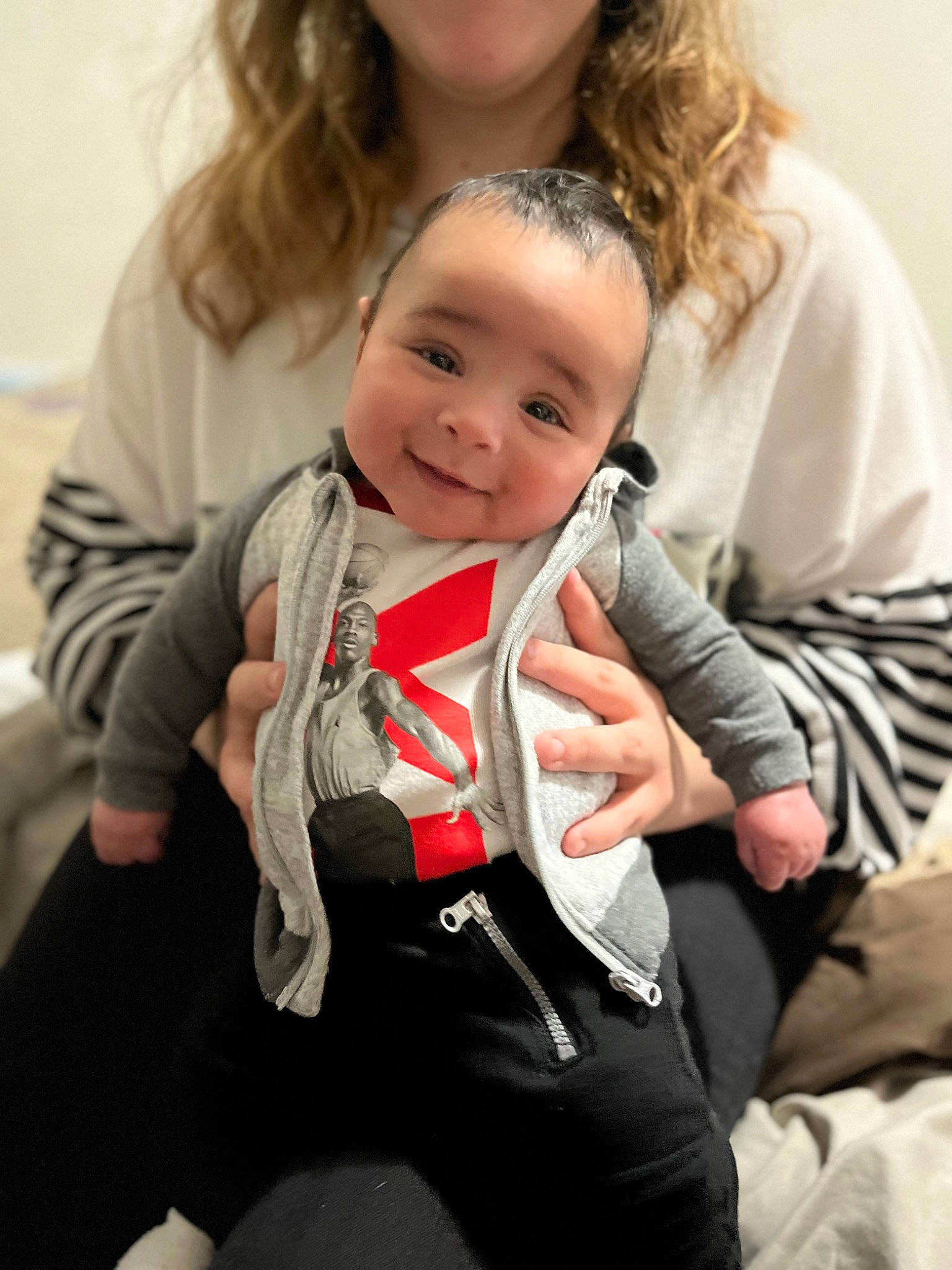 Amari joined the competition — help win amazing prizes! arm, baby, baby_toddler_clothing, blond, cheek, child, comfort, event, finger, fun, gesture, happy, jewellery, joint, joy, outerwear, person, sitting, skin, sleeve