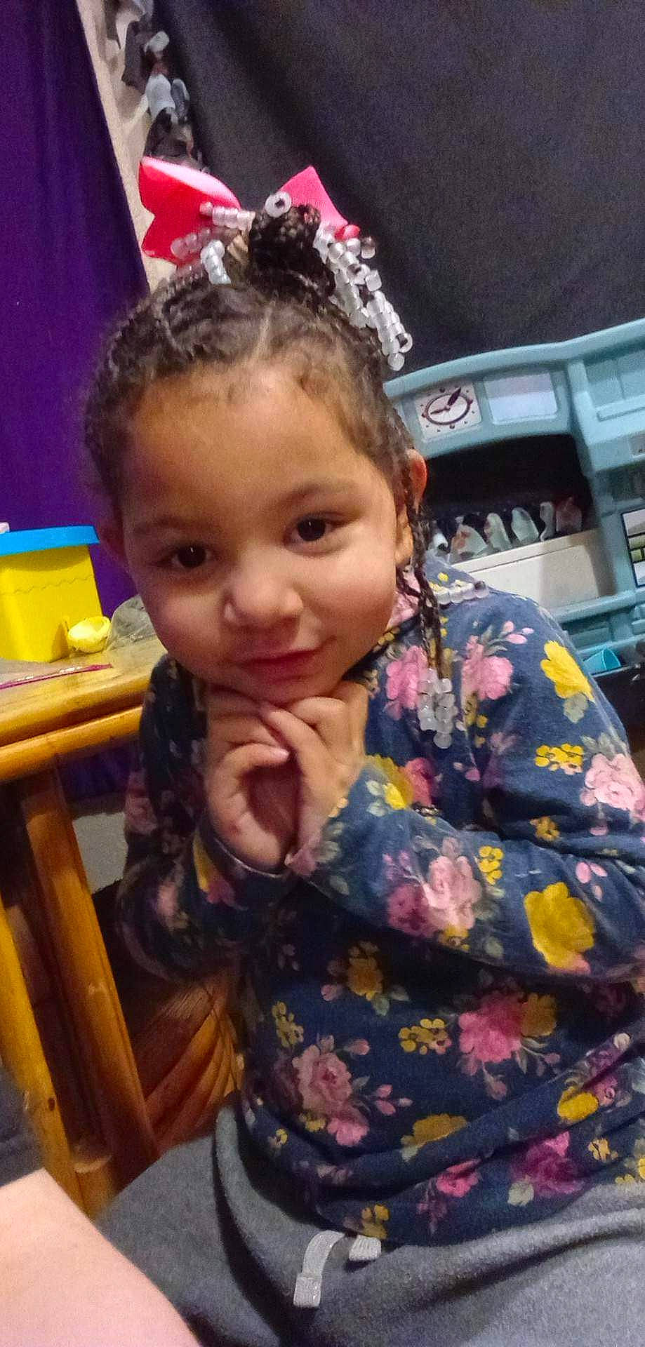 Luxianna joined the competition — help win amazing prizes! beauty, child, ear, event, eyelash, fashion_accessory, fun, hair_accessory, hair_coloring, happy, headband, headpiece, iris, jewellery, person, selfie, sitting, smile, tiara, toddler