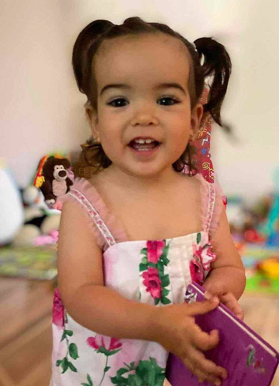 Kinga a rejoint le concours — aidez-le/la à gagner de superbes lots ! baby, baby_toddler_clothing, beauty, cheek, child, day_dress, event, eyelash, fashion_accessory, fun, hairstyle, happy, iris, joy, magenta, pattern, person, pink, skin, sleeve