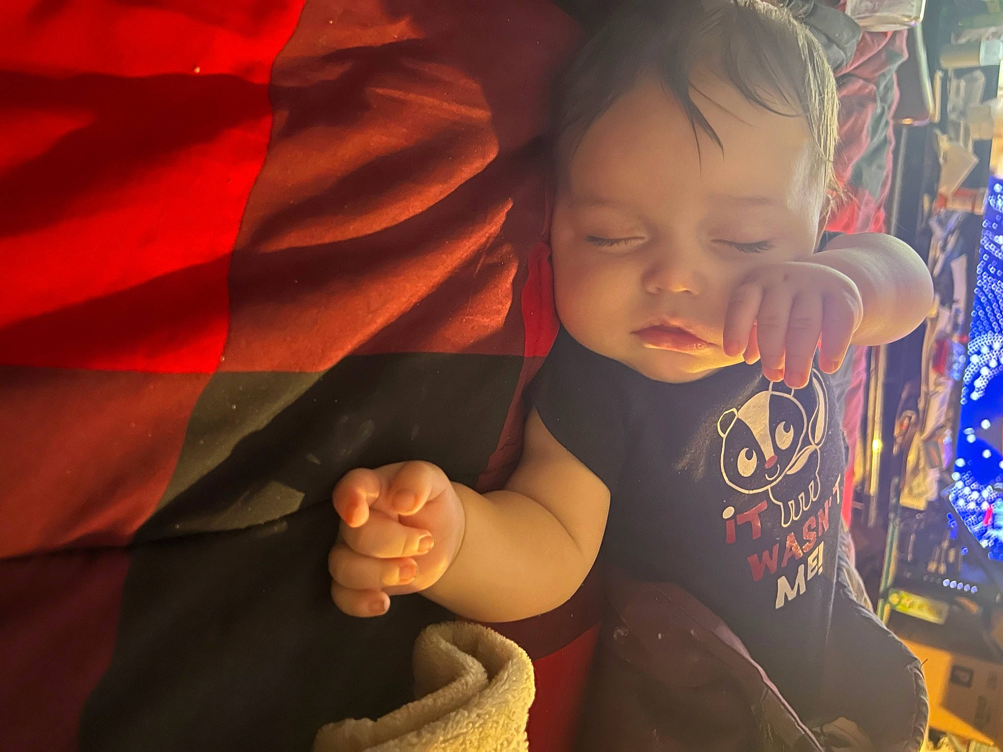 Braylon joined the competition — help win amazing prizes! baby, beauty, cheek, child, facial_expression, finger, fun, gesture, hand, happy, human_body, mouth, nose, orange, person, sitting, skin, standing, tints_and_shades, toddler