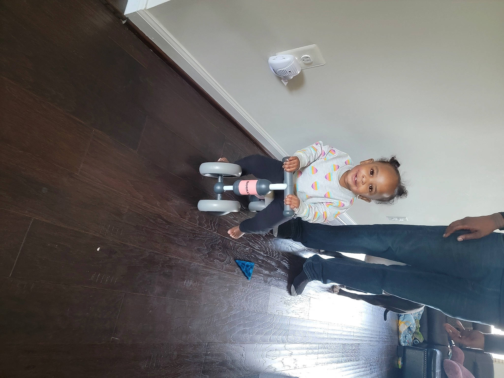 Nahla is registered to the contest to win money with this photo: ceiling, chair, composite_material, concrete, elbow, flooring, fun, hardwood, joy, person, plaster, plywood, recreation, room, wood