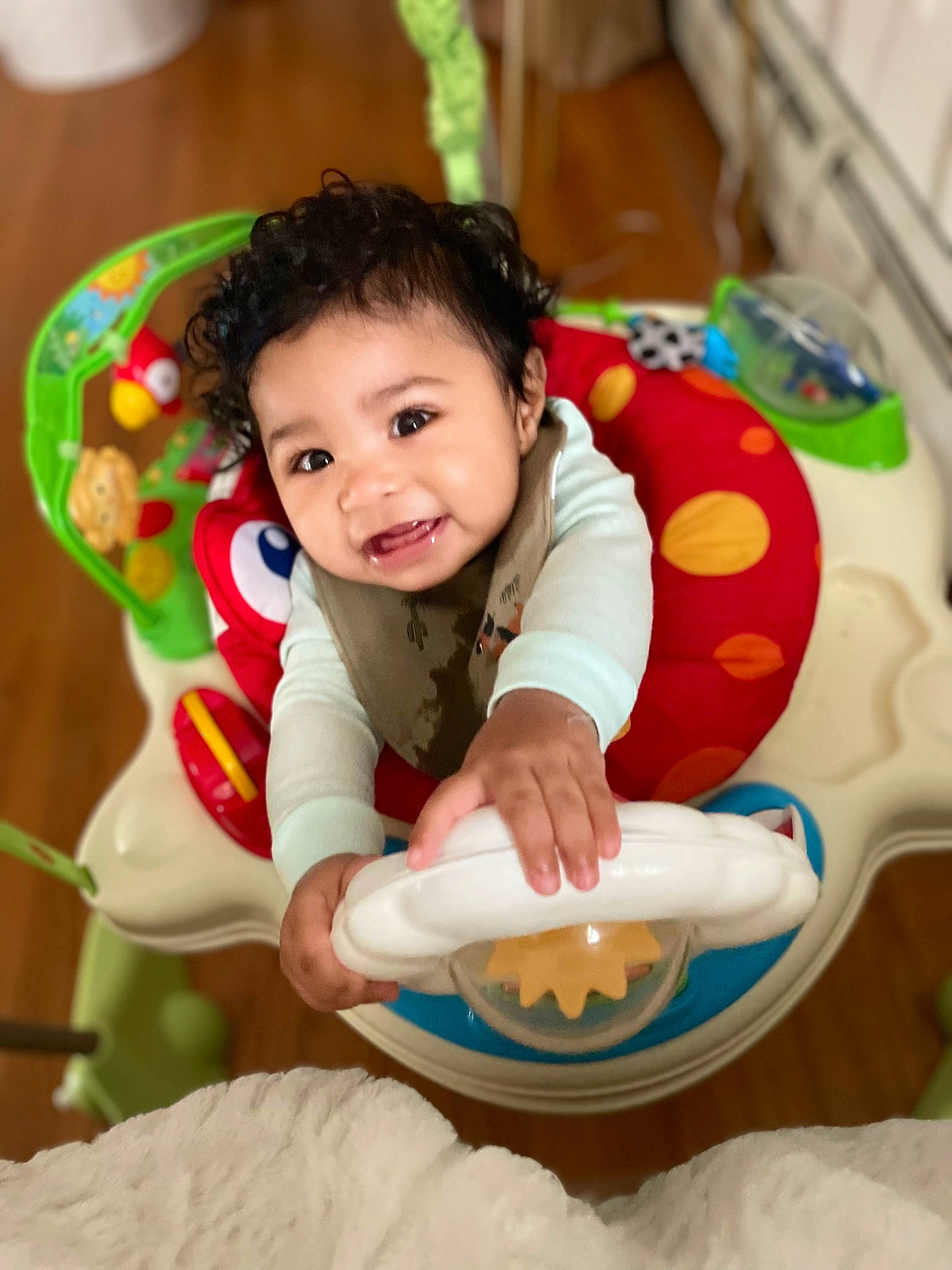 Josiah joined the competition — help win amazing prizes! baby, baby_playing_with_toys, baby_toddler_clothing, baby_toys, child, event, eye, facial_expression, fun, happy, leisure, person, photograph, play, product, recreation, sitting, skin, smile, stuffed_toy