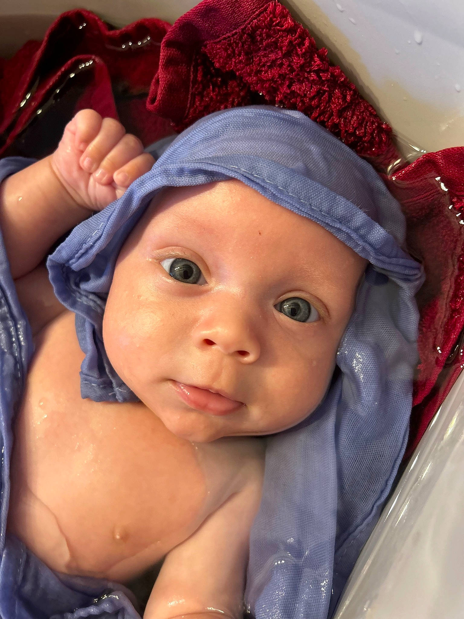 Elliott participe au concours pour gagner de l'argent avec cette photo : baby, cap, cheek, chin, comfort, eye, eyebrow, eyelash, facial_expression, finger, fun, happy, head, headgear, headwear, lip, mouth, nose, person, product