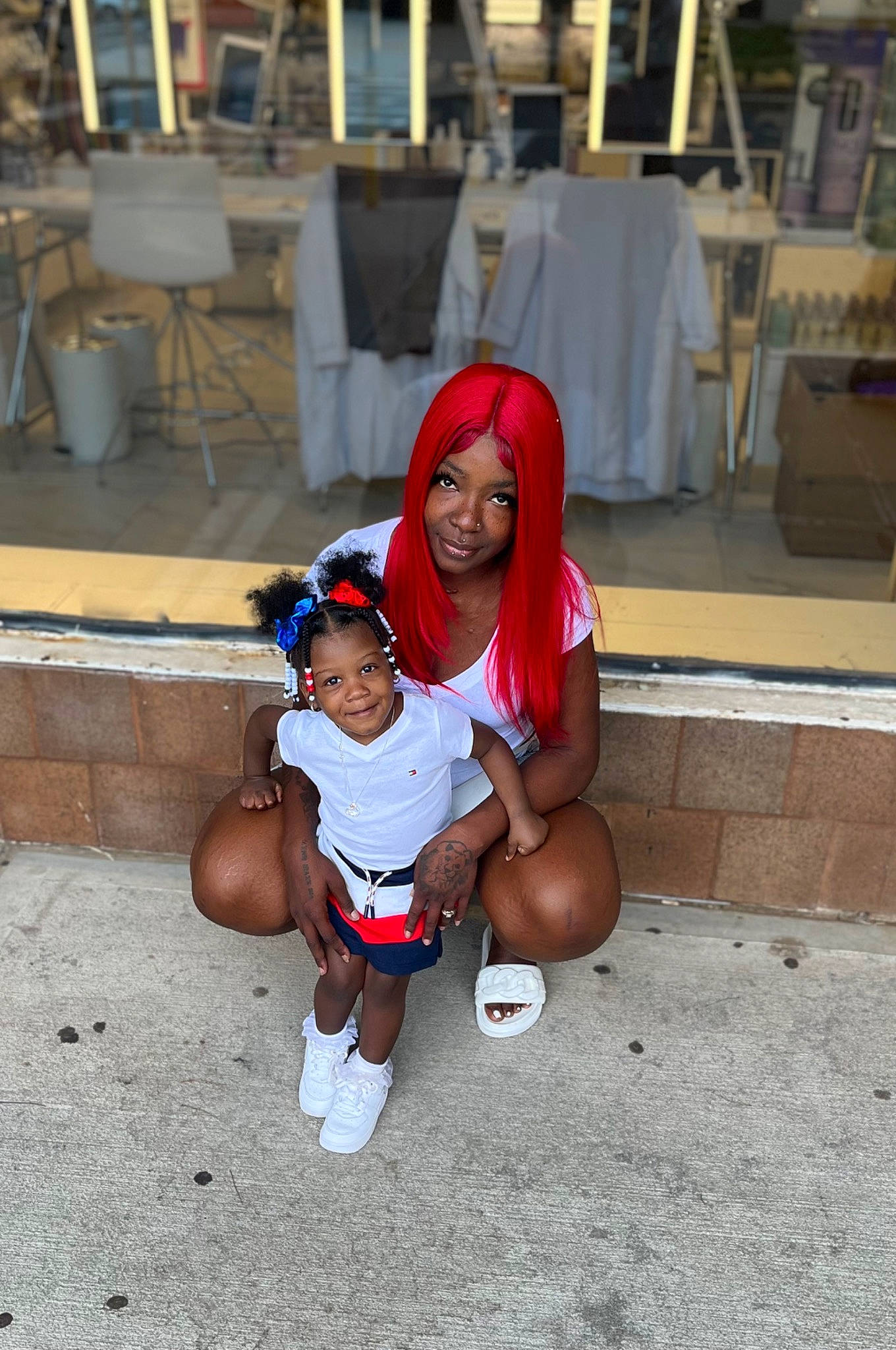 Wyntermarie joined the competition — help win amazing prizes! baseball_cap, cap, event, eyewear, fun, happy, hat, headgear, headwear, human_leg, joy, knee, leisure, person, recreation, shorts, sitting, sneakers, sun_hat, sunglasses