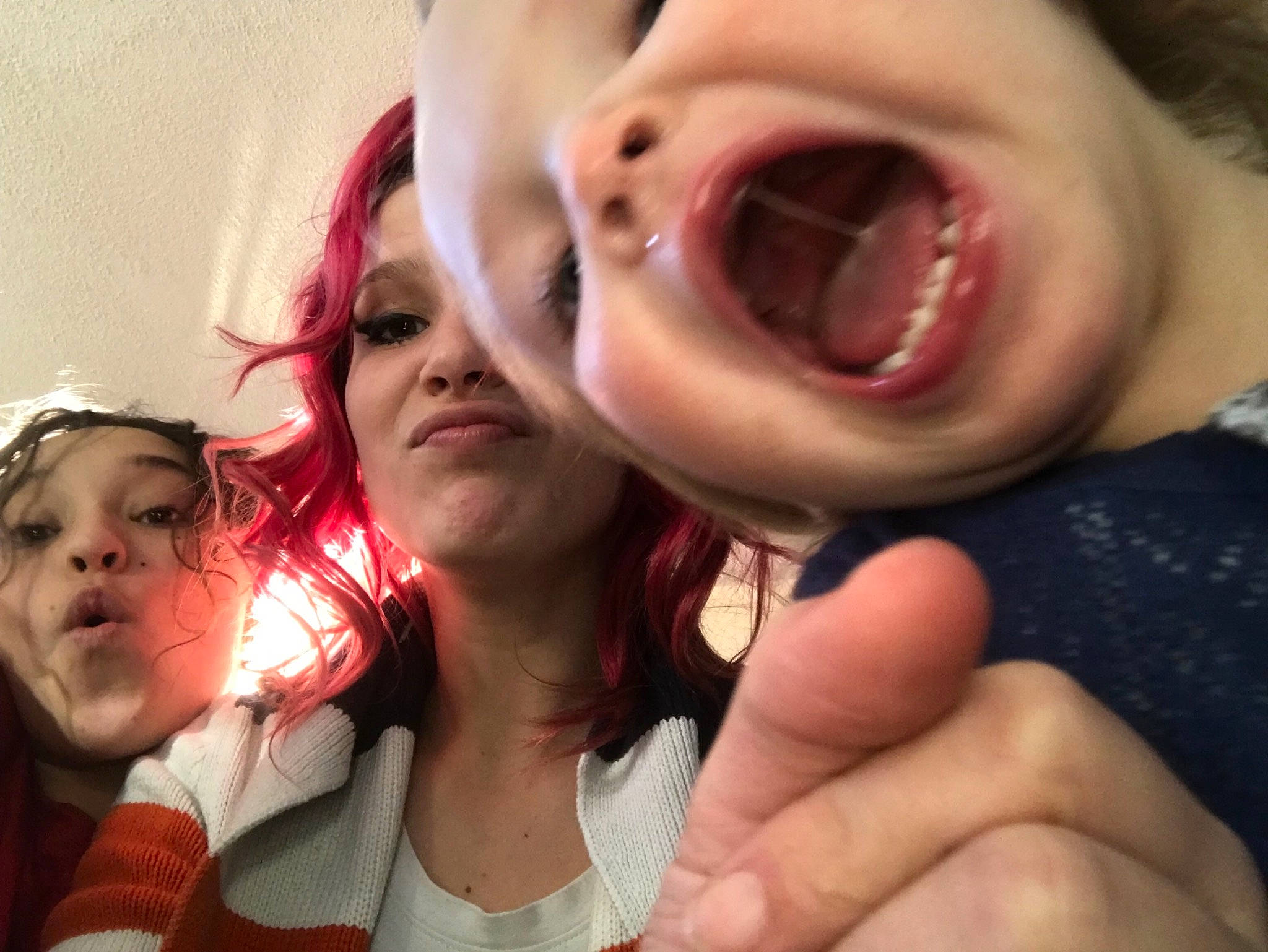 Annaliyah joined the competition — help win amazing prizes! cheek, child, daughter, face, facial_expression, fun, happy, head, jaw, laugh, lip, mouth, nose, organ, person, photography, selfie, smile, toddler, tongue