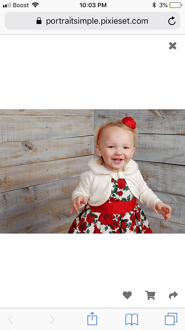Annaliyah is registered to the contest to win money with this photo: baby, baby_toddler_clothing, child, child_model, design, dress, joy, outerwear, pattern, person, photograph, photography, play, portrait, portrait_photography, product, red, sitting, sleeve, stock_photography