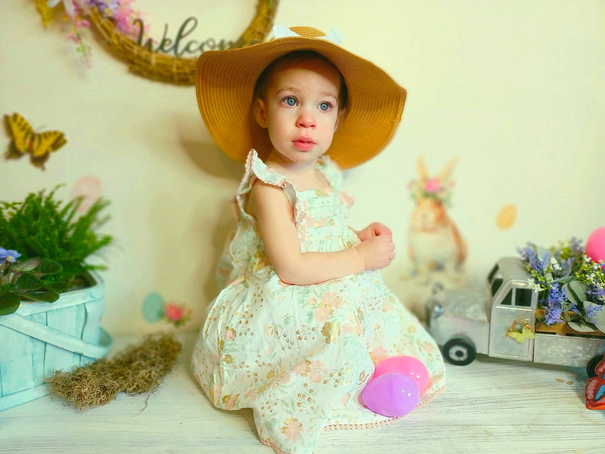 Emry joined the competition — help win amazing prizes! child, collectable, doll, dress, fashion_design, fawn, fun, happy, hat, organ, person, photograph, pink, plant, skin, summer, sun_hat, tire, toy, wheel
