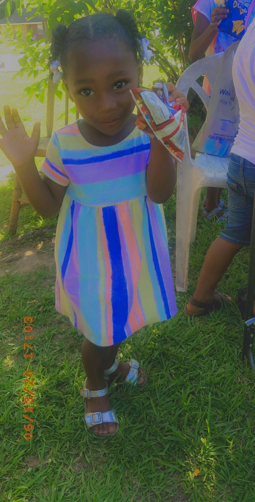 Kynslee is registered to the contest to win money with this photo: child, person, play, toddler