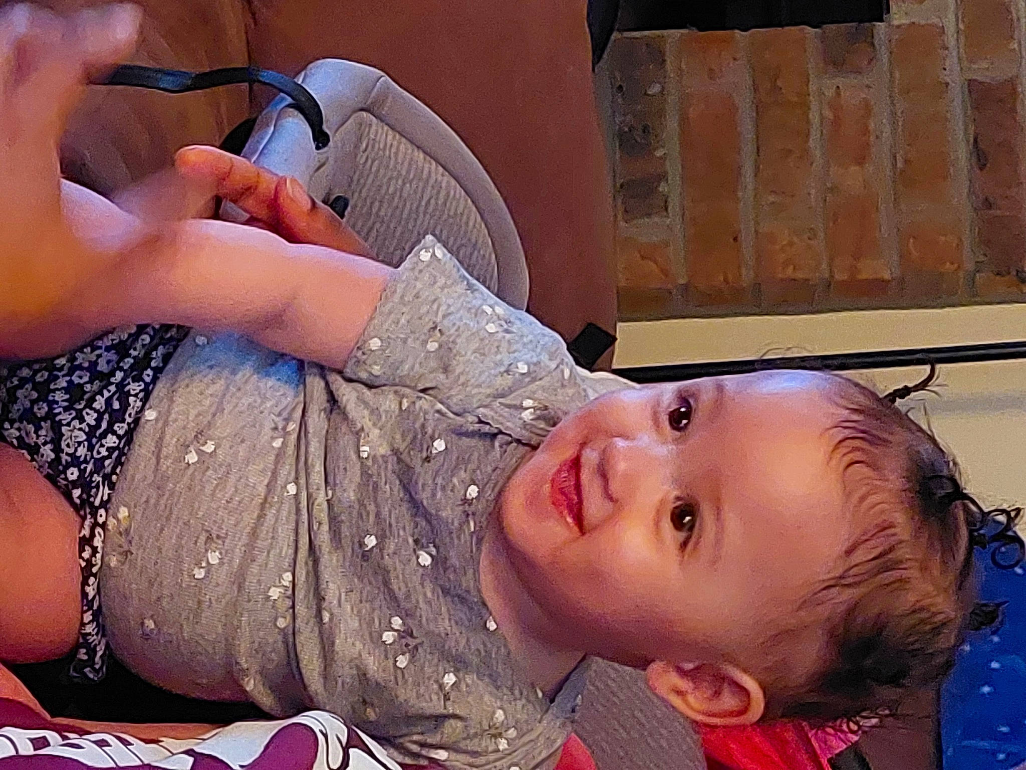 Rosabella joined the competition — help win amazing prizes! abdomen, baby, chest, comfort, elbow, eyewear, facial_expression, fun, happy, human_body, human_leg, jewellery, joy, leisure, mouth, muscle, organ, person, thigh, toddler