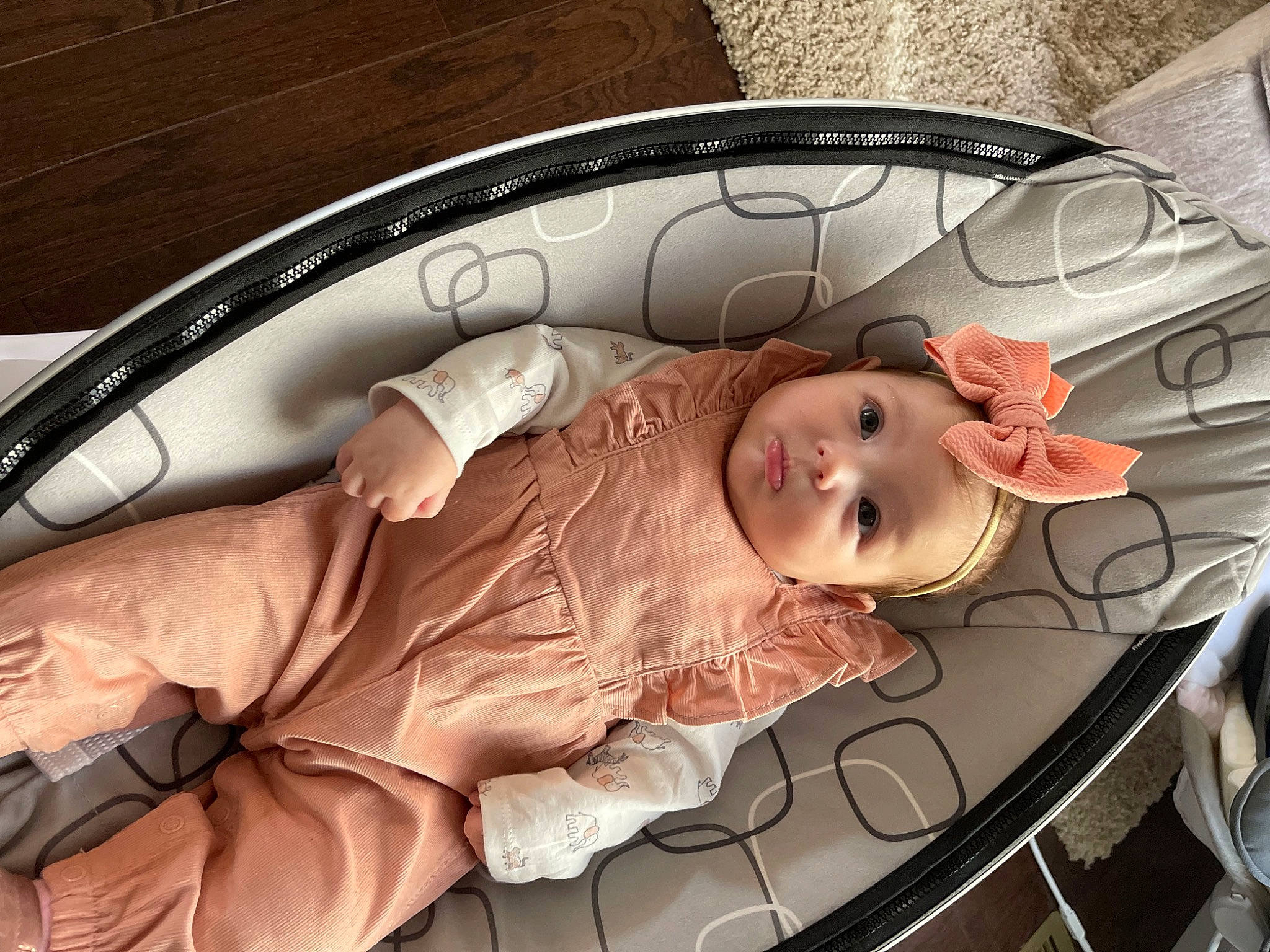 Lilyanna joined the competition — help win amazing prizes! art, auto_part, automotive_design, automotive_exterior, automotive_lighting, automotive_wheel_system, baby, ceiling, child, circle, fashion_accessory, glass, hood, linens, luxury_vehicle, metal, person, room, toy, vehicle_door