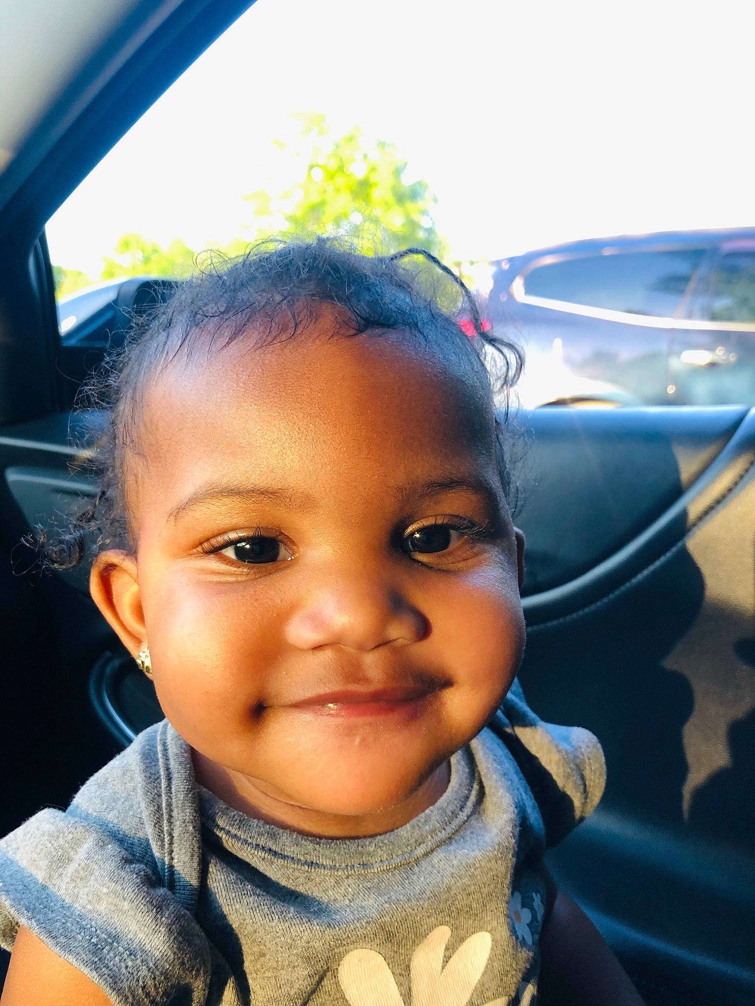 Bailee is registered to the contest to win money with this photo: automotive_lighting, black_hair, car, cheek, chin, cool, eyebrow, face, flash_photography, forehead, fun, happy, iris, joy, lip, motor_vehicle, nose, person, skin, smile