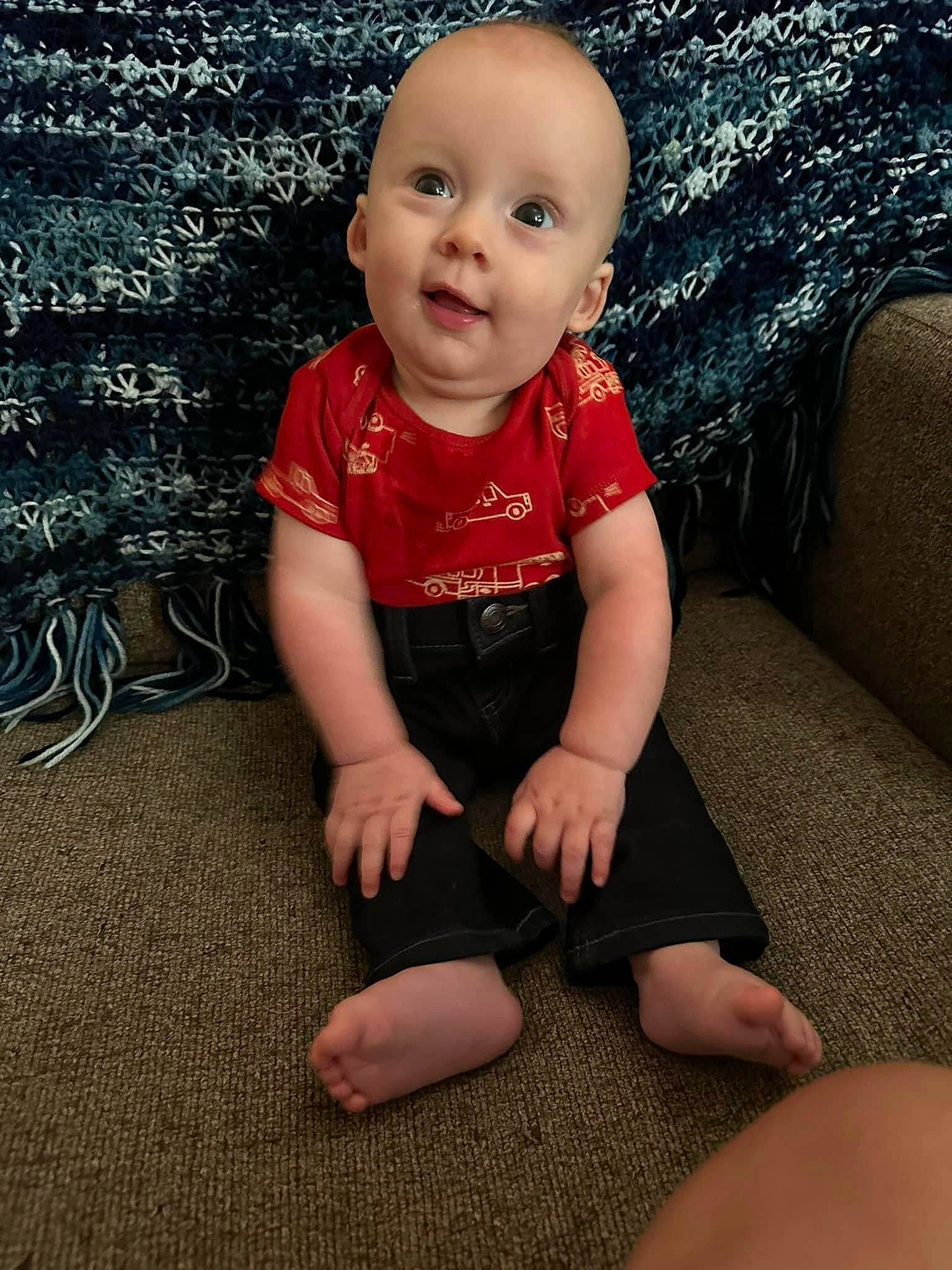 Israel joined the competition — help win amazing prizes! baby, baby_toddler_clothing, child, comfort, cool, face, flash_photography, flooring, happy, human_leg, joint, knee, leg, person, sitting, skin, sleeve, t_shirt, tints_and_shades, toddler