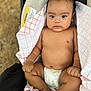 baby, infant, diaper, blanket, stroller, child, skin, face, legs, feet, hands, expression, outdoor, comfort, closeup, person, cute, young, relaxing, waiting
