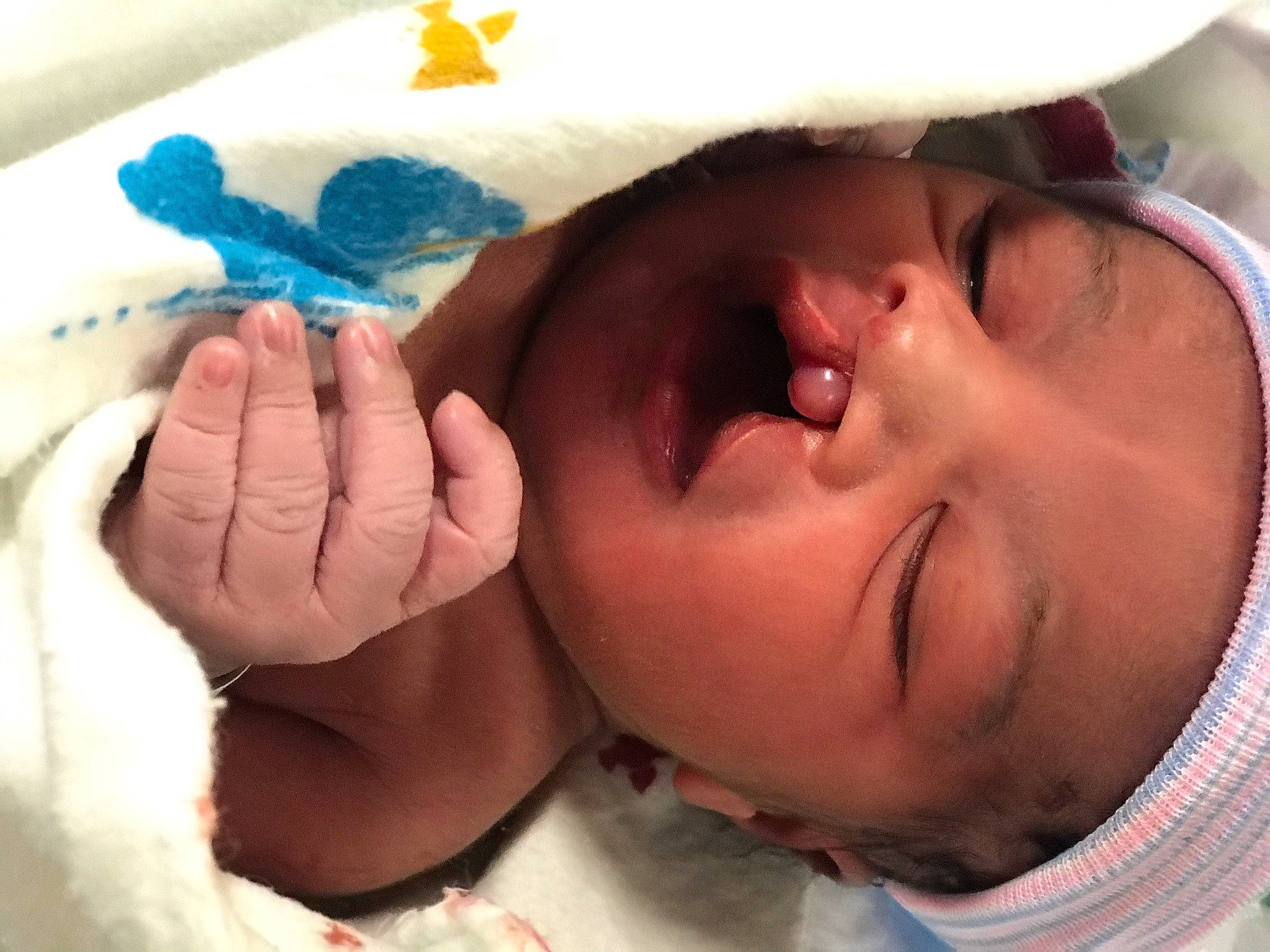 Dominik is registered to the contest to win money with this photo: baby, baby_sleeping, bedtime, birth, cheek, child, childbirth, ear, gesture, headwear, lip, mouth, nose, person, skin, smile, toddler