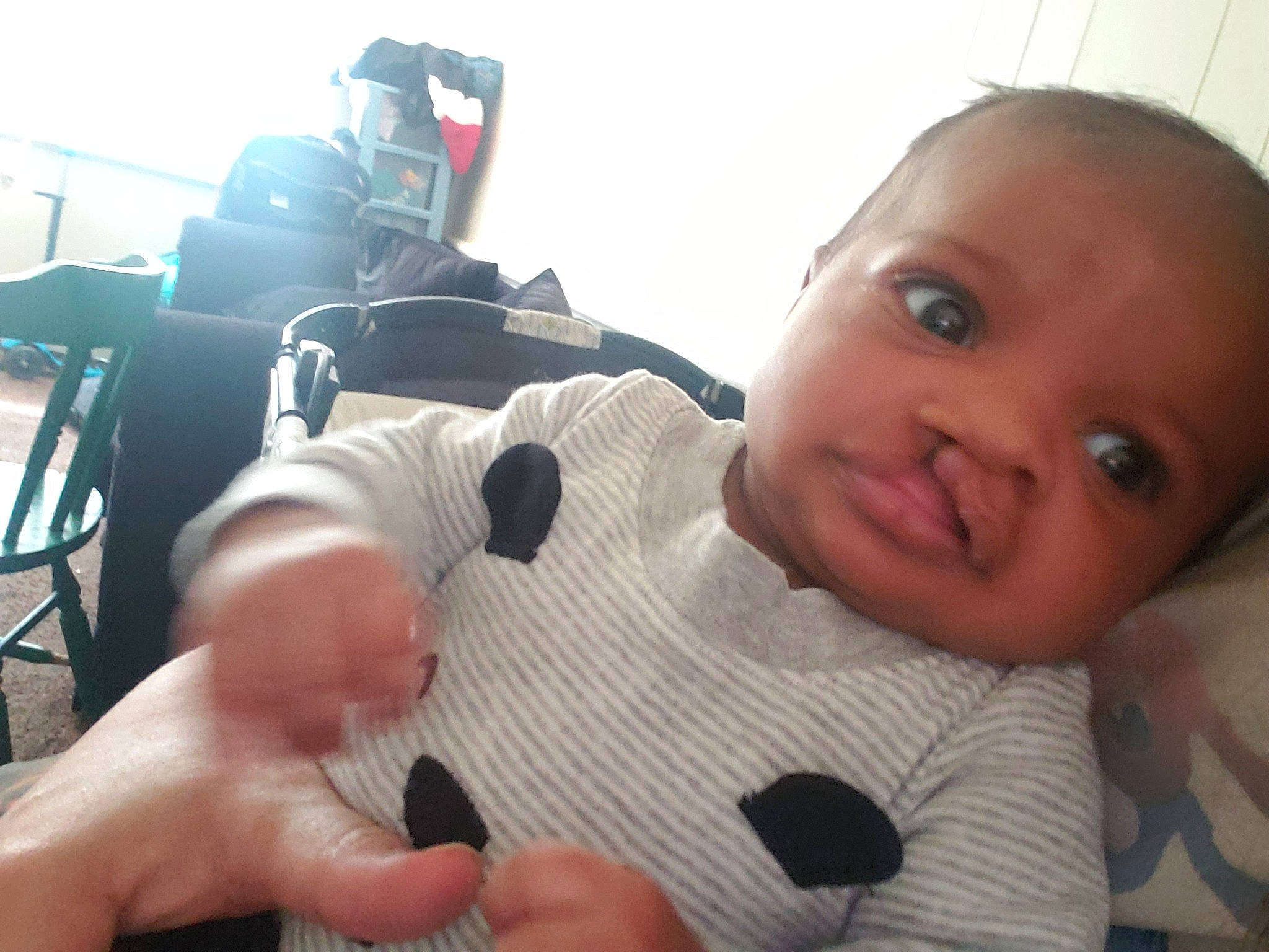 Dominik joined the competition — help win amazing prizes! arm, baby, cheek, child, eye, finger, hand, head, nail, nose, person, photography, selfie, skin, thumb, toddler